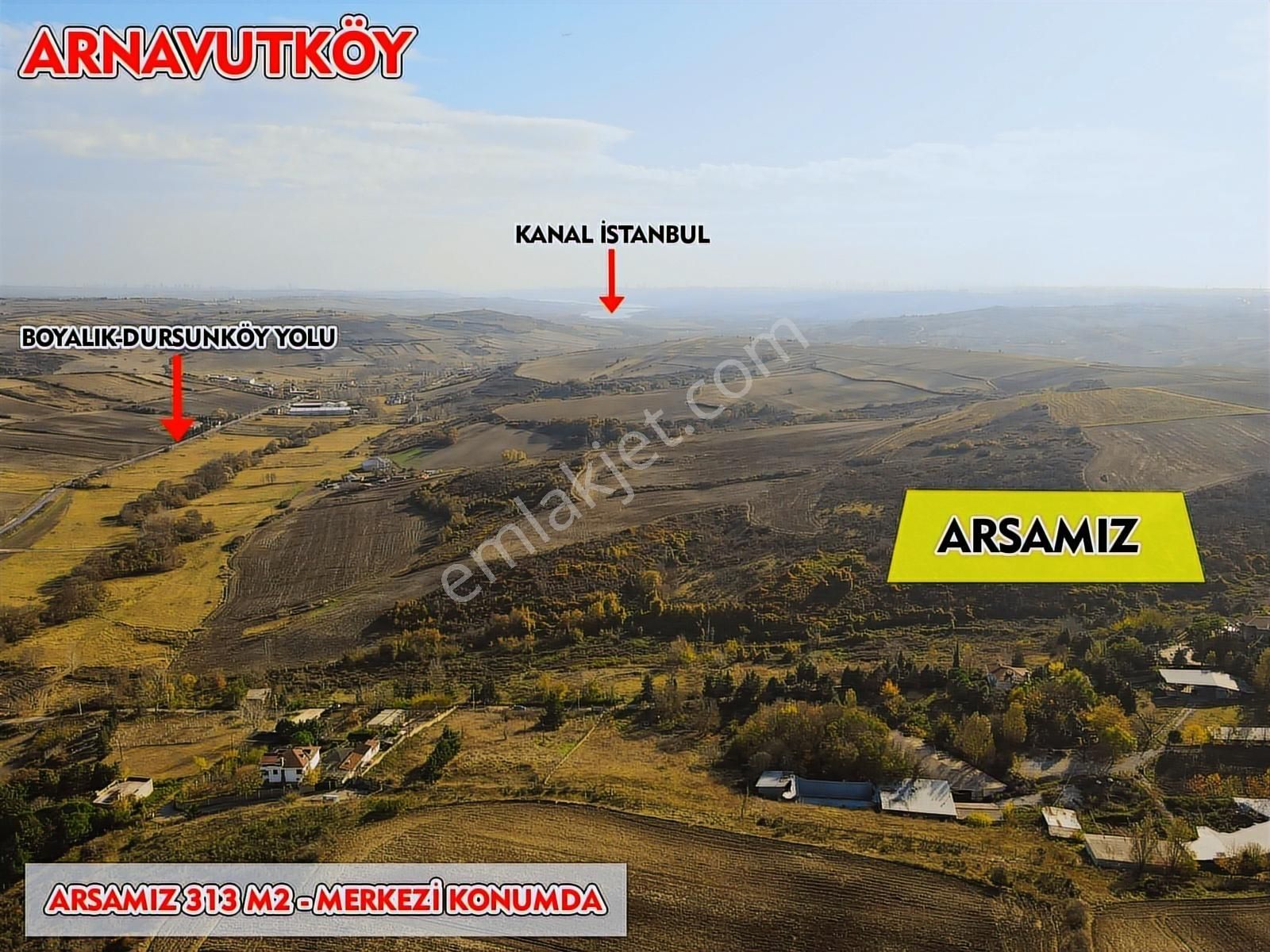 Arnavutköy Dursunköy Satılık İmarlı Arsa - Görsel 9