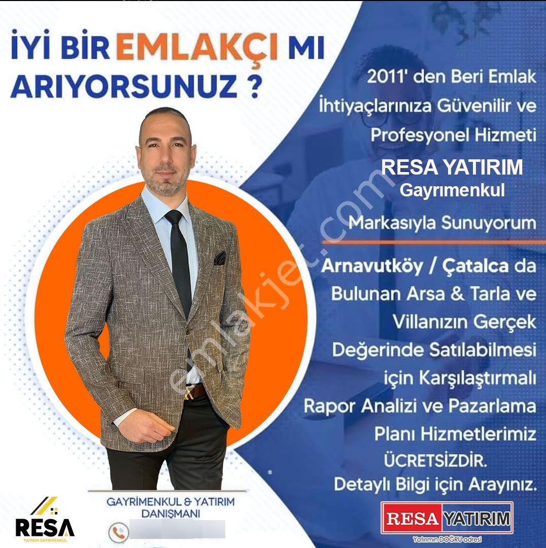 Arnavutköy Dursunköy De Emlak Konut Projesine Yakın İmarlı Arsa - Görsel 4