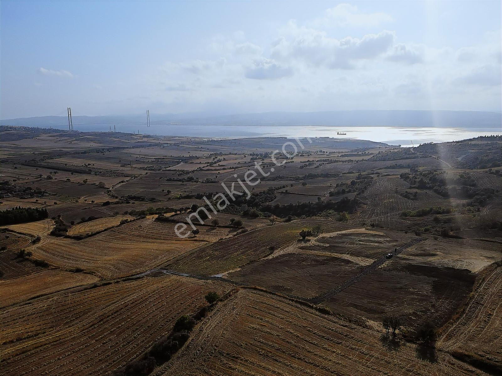 Çanakkale Cumalı 1915 Köprü Ve Deniz Manzaralı Tek Tapu Tarla - Görsel 21