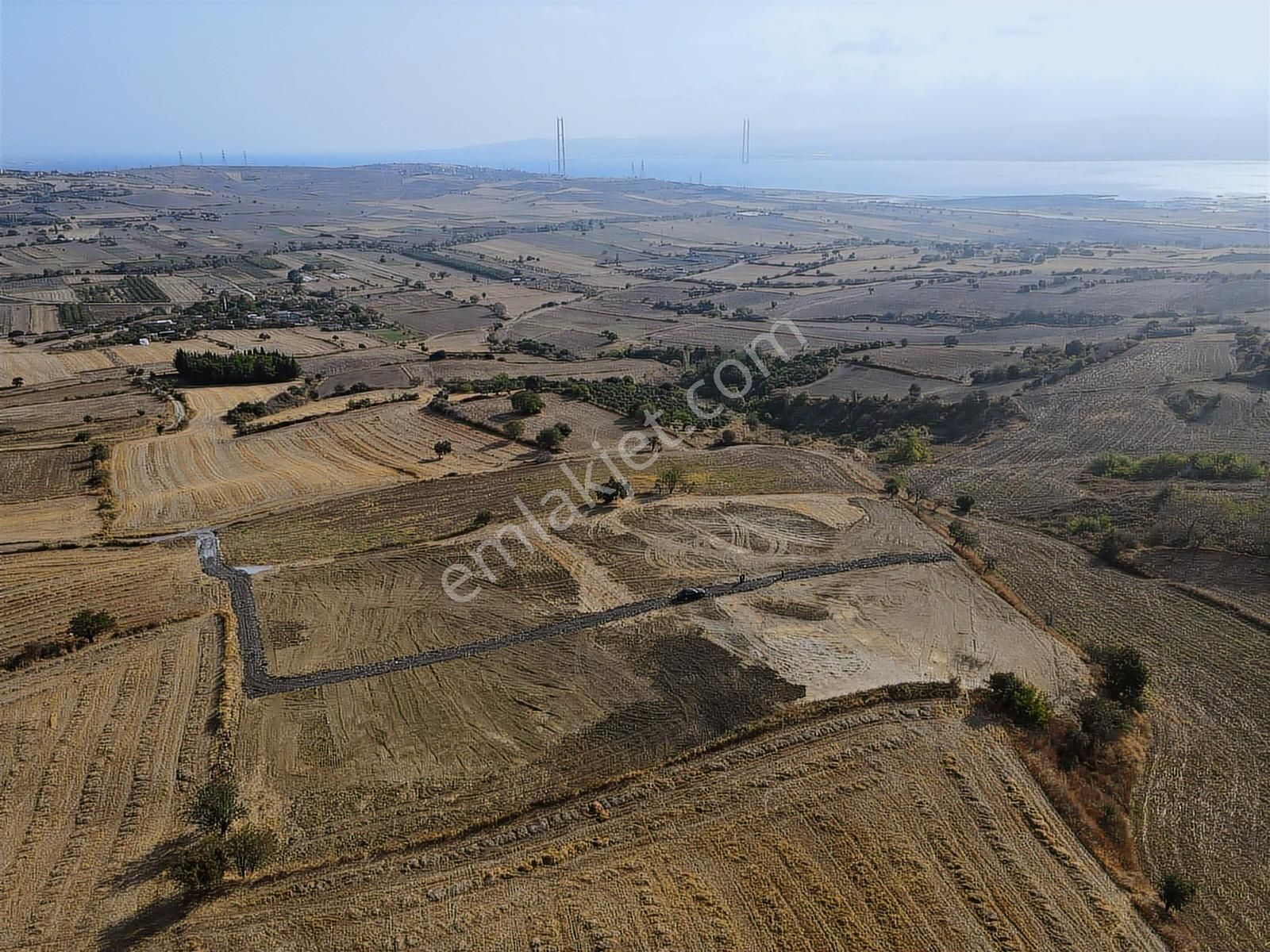 Çanakkale Cumalı 1915 Köprü Ve Deniz Manzaralı Tek Tapu Tarla - Görsel 15