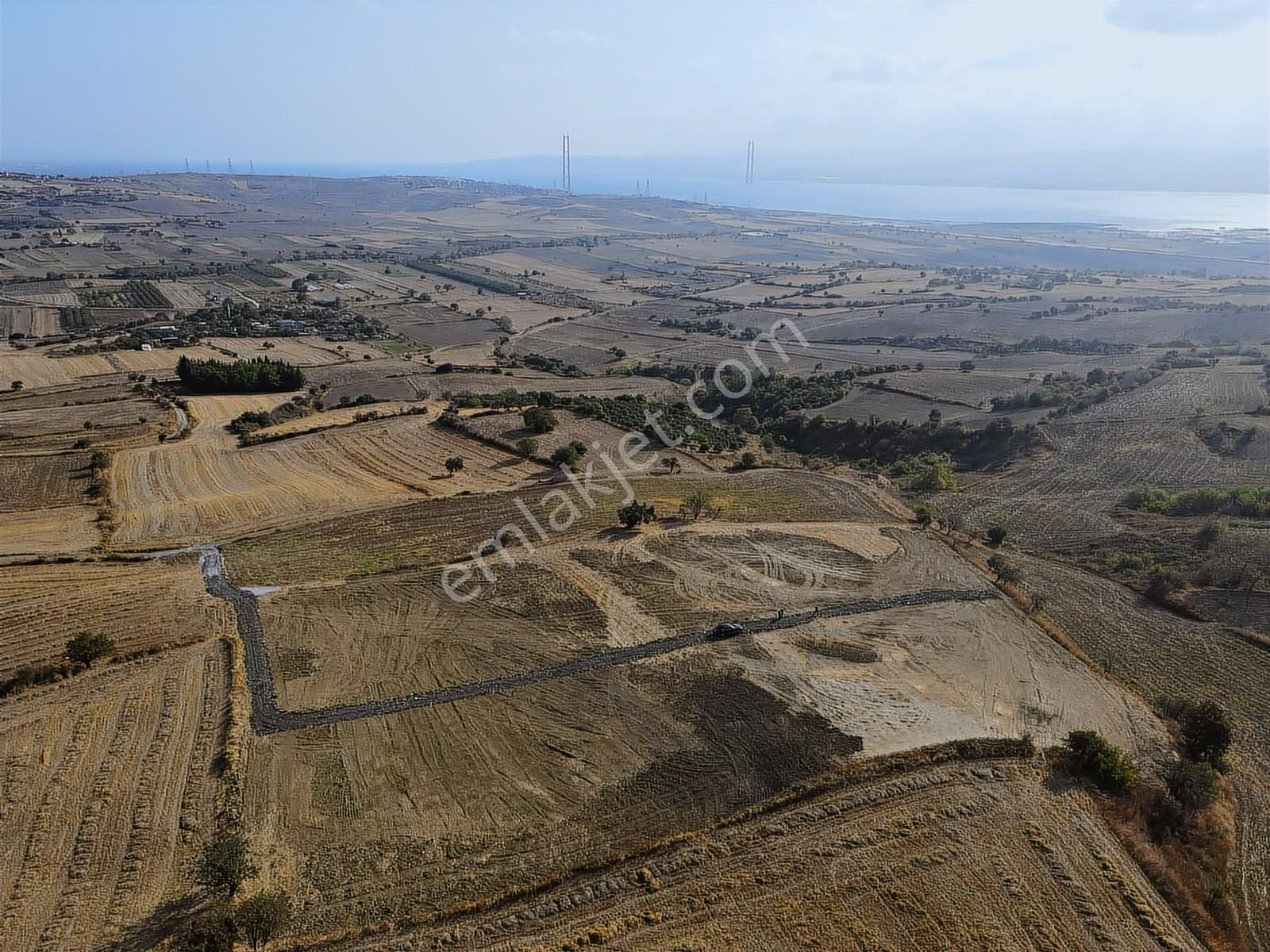 Çanakkale Cumalı 1915 Köprü Ve Deniz Manzaralı Tek Tapu Tarla - Görsel 28