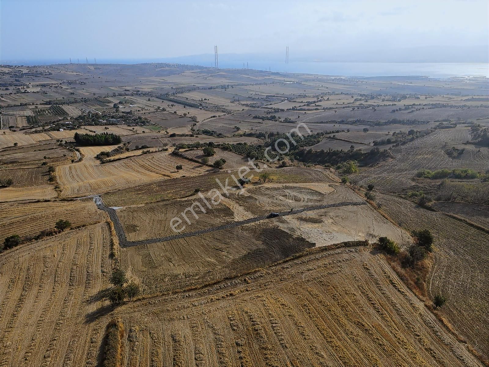 Çanakkale Cumalı 1915 Köprü Ve Deniz Manzaralı Tek Tapu Tarla - Görsel 17