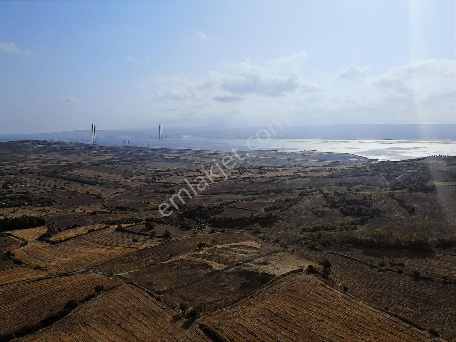 Çanakkale Cumalı 1915 Köprü Ve Deniz Manzaralı Tek Tapu Tarla - Görsel 19