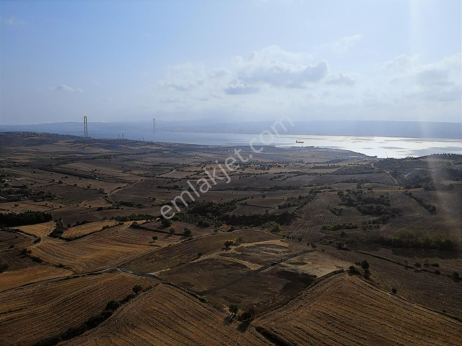 Çanakkale Cumalı 1915 Köprü Ve Deniz Manzaralı Tek Tapu Tarla - Görsel 20