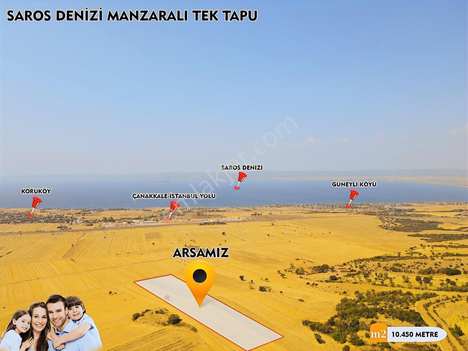 Çanakkale Gelibolu Koruköy Satılık Tek Tapu - Görsel 7