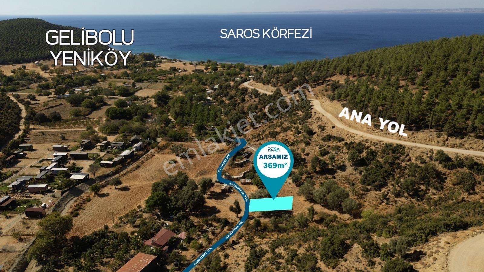 Çanakkale Gelibolu Yeniköy Satılık Arsa - Görsel 8