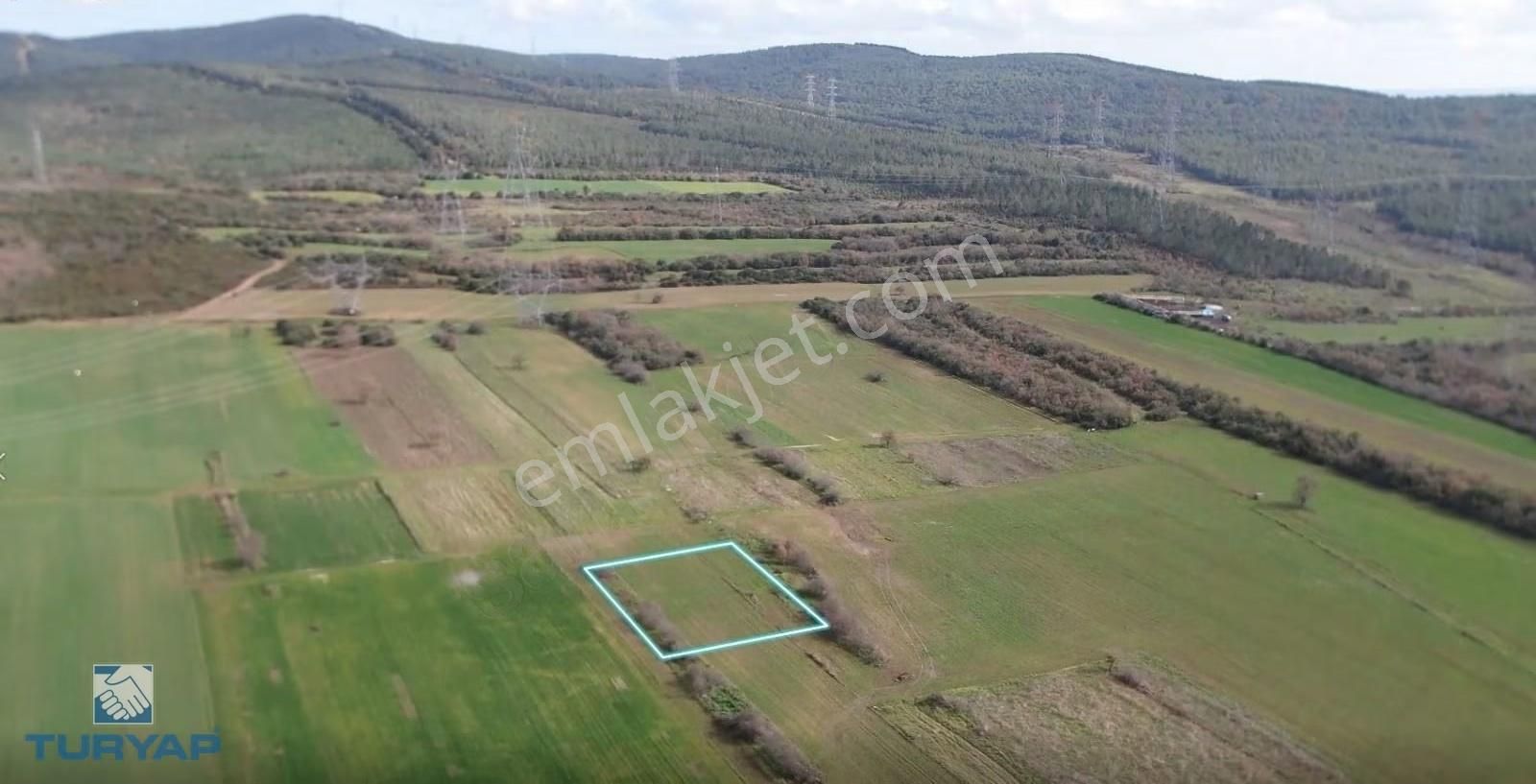 Biga Bekirli Köyü 1387 Dönüm Satılık Tarla - Görsel 3