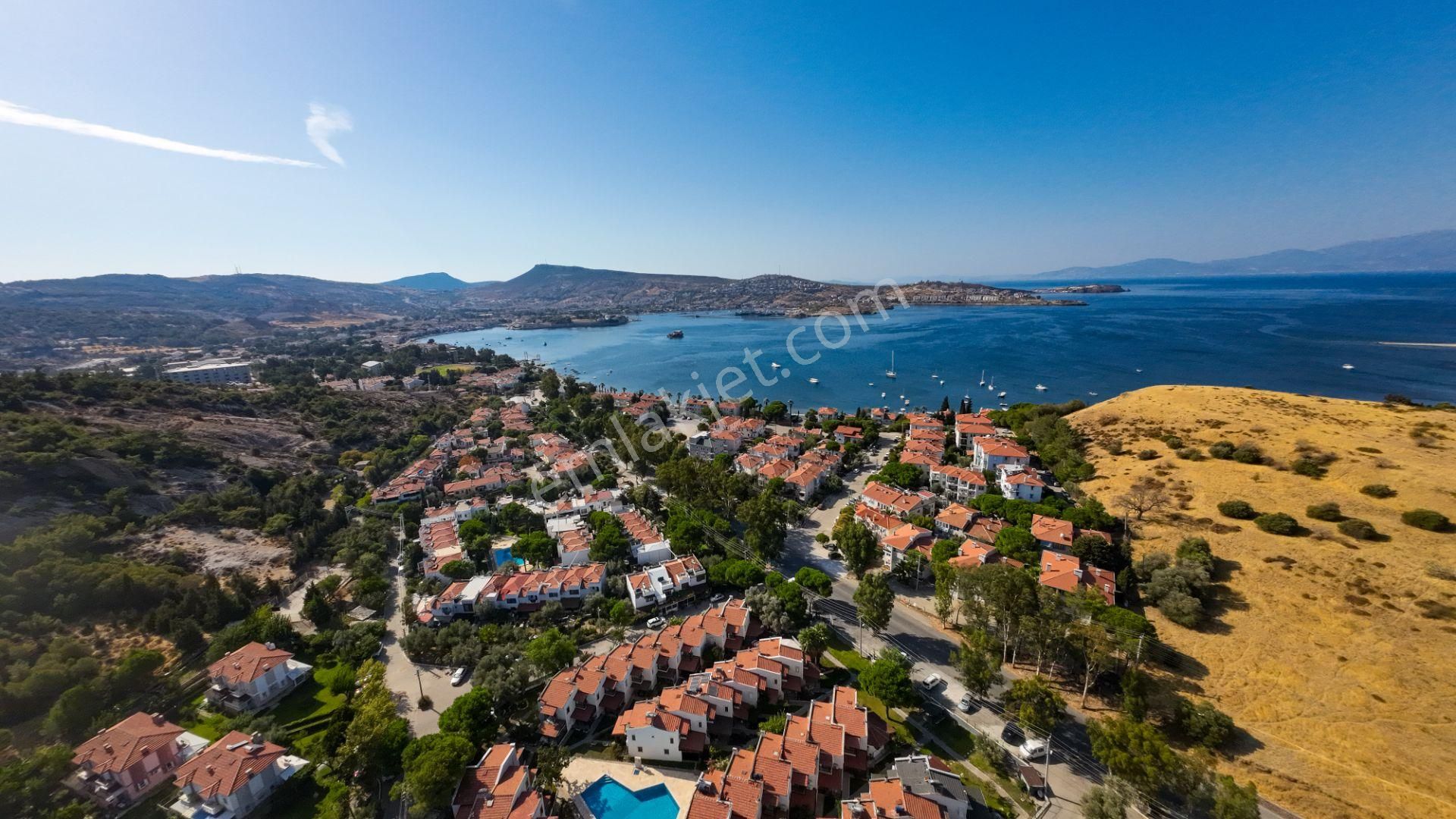 Eski Foça'da Site Girişinde Ofis + Deniz Manzaralı 1+1 Villa - Görsel 27