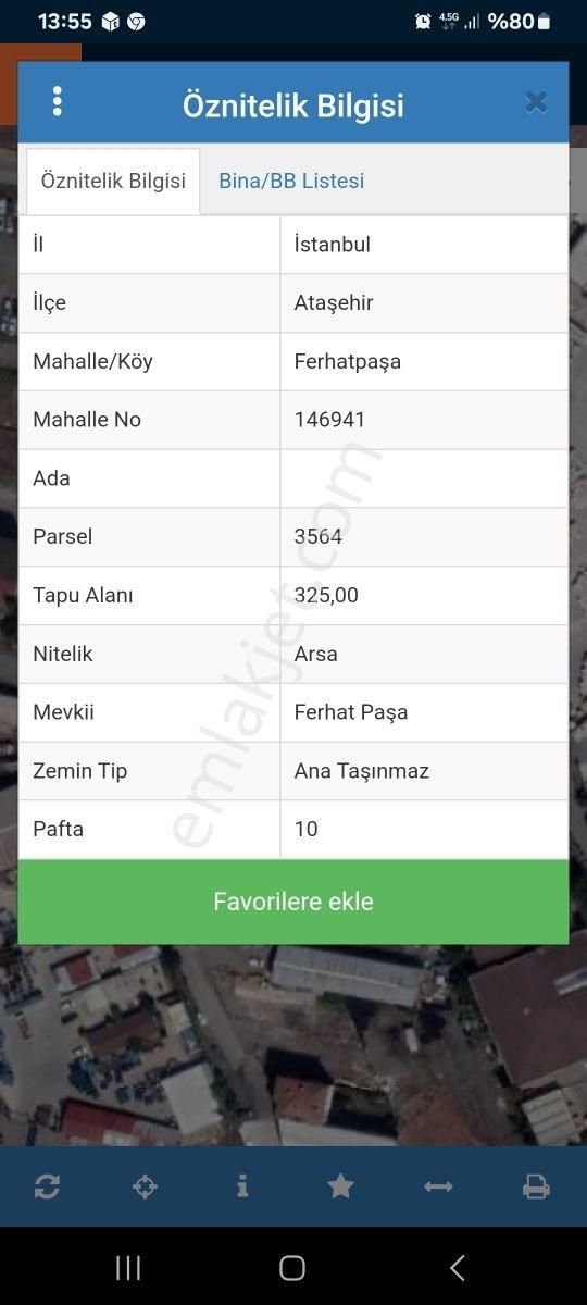 Ataşehir De Satılık Ticari + Konut Kupon Arsa