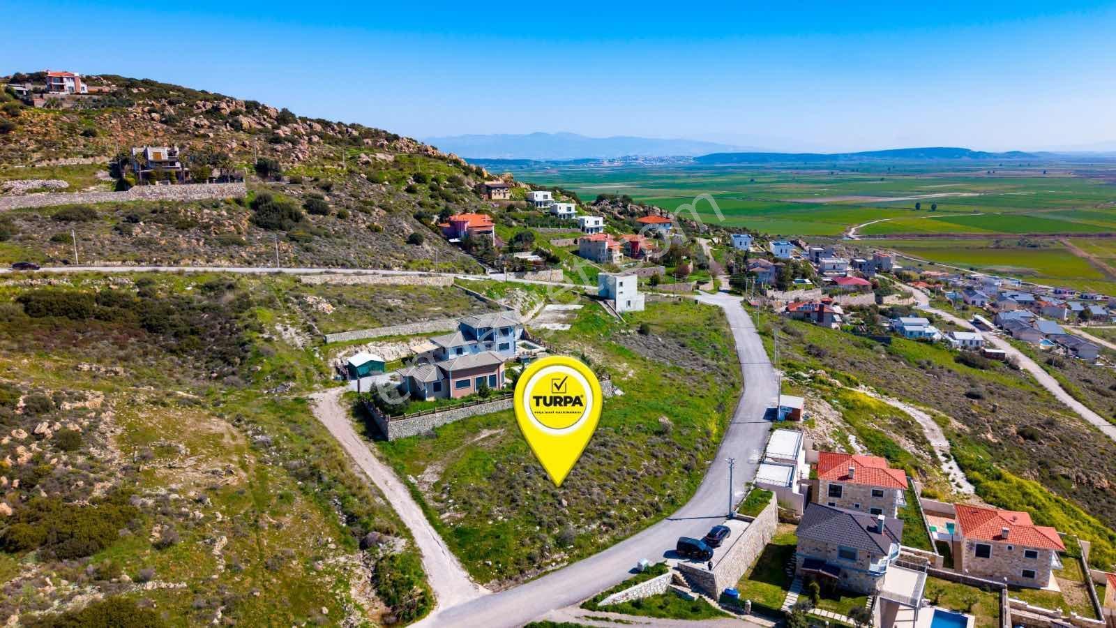 Foçaköyde Denizmanzaralı Köşe Parsel - Görsel 21