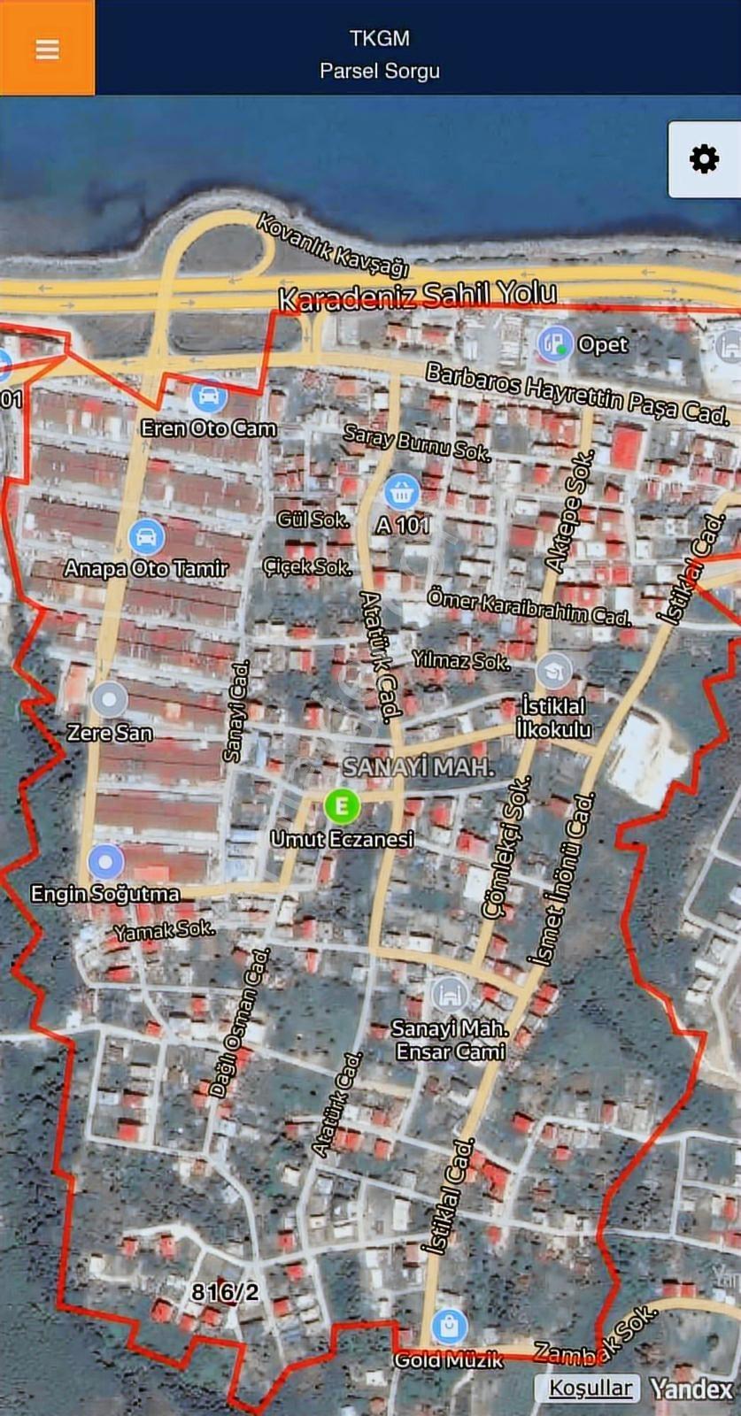 5 Kat İmarlı Arsa Düz Eğimsiz Doğalgaz,kapısından Geçen Dolmuş H - Görsel 12