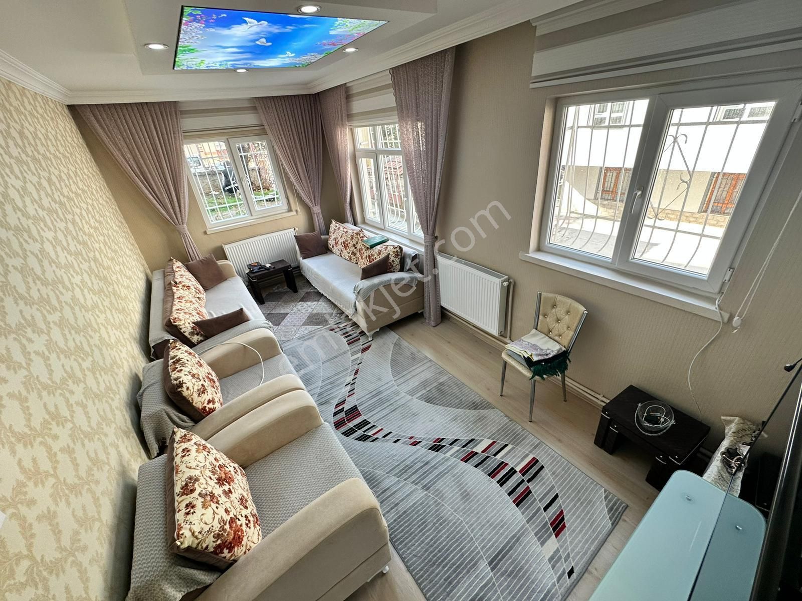 (1209) Keçiören Köşkte 3+1 Yapılı Masrafsız Satılık Boş Daire!!!