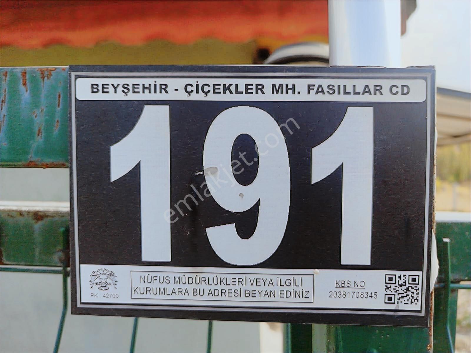 Beyşehir Çiçekler Mahallesinde Acil Satılık Fırsat Bahçe - Görsel 10