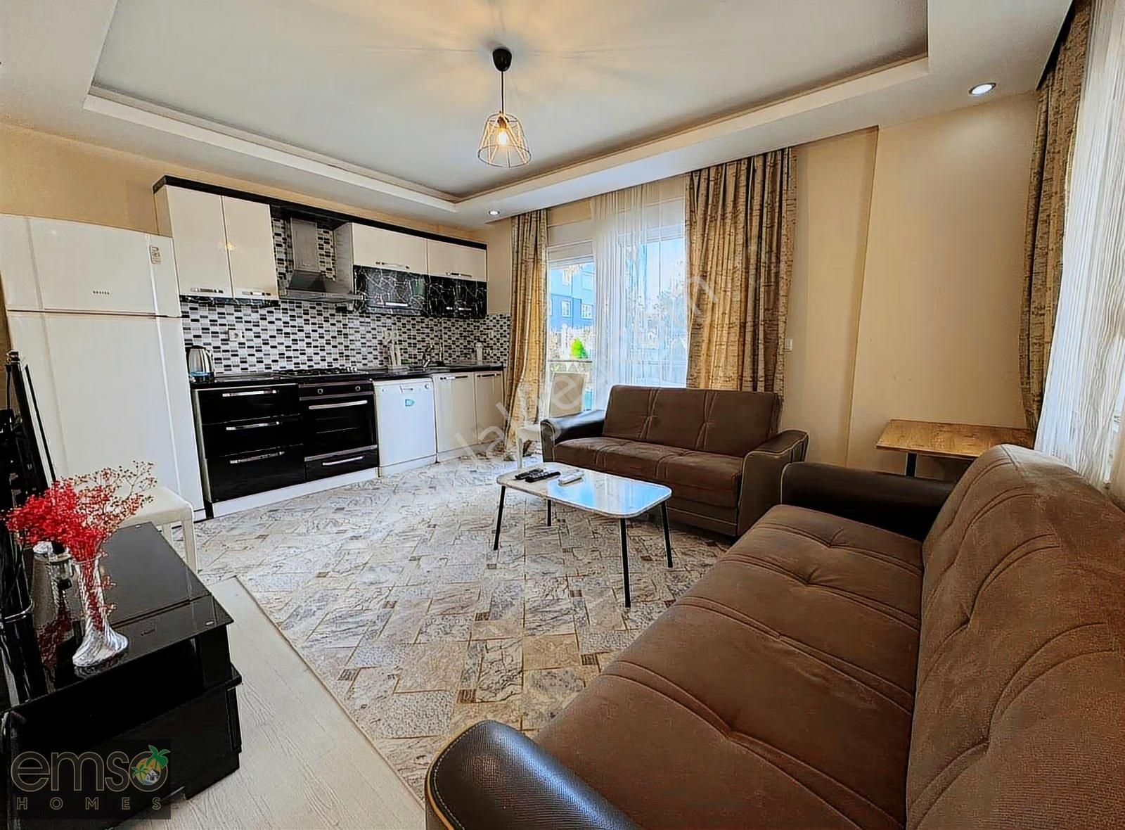 Hurma Da Harika Lokasyonda 1+1 Kiralık Daire