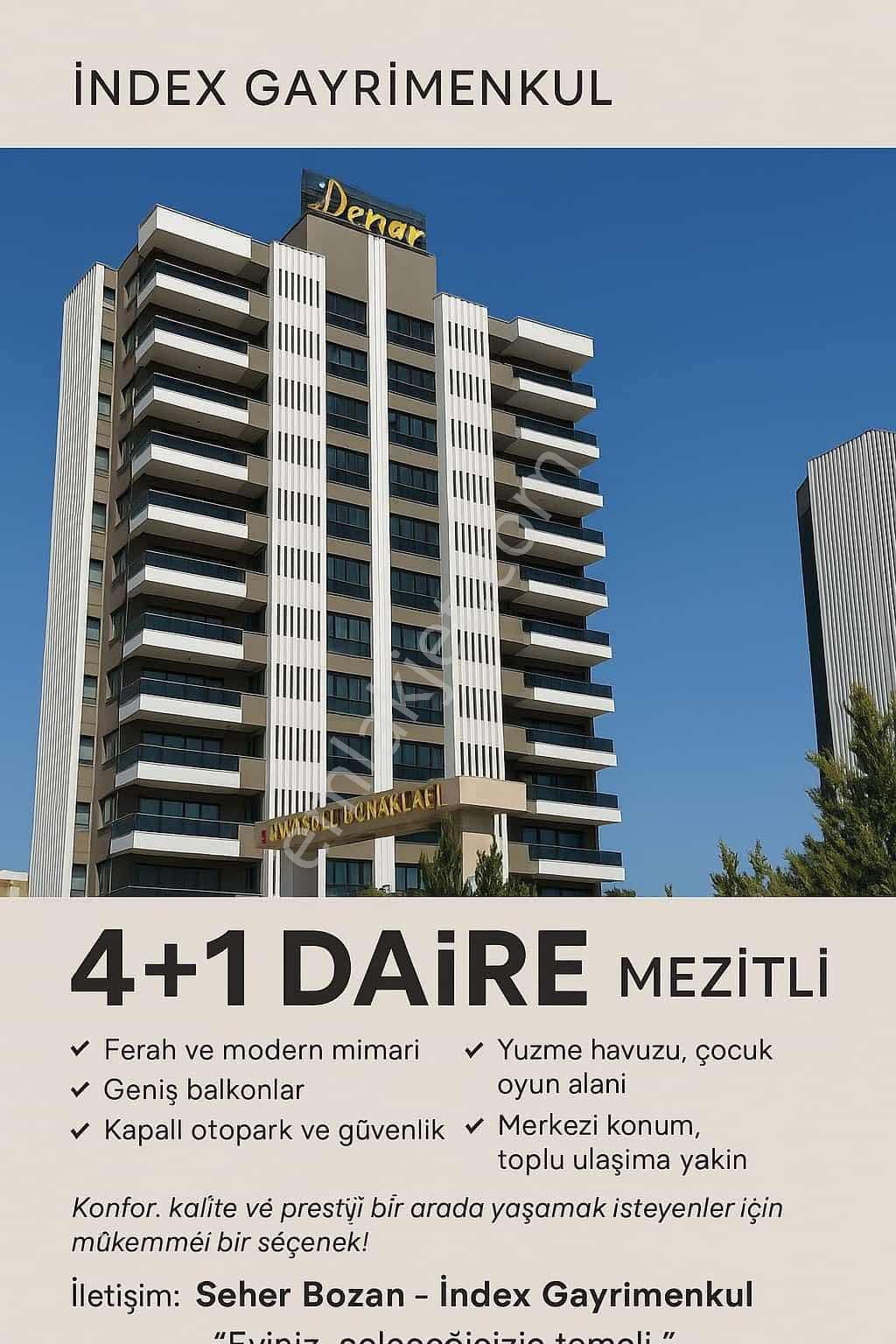 İndex Gayrimenkulden Mezitlide 4+1