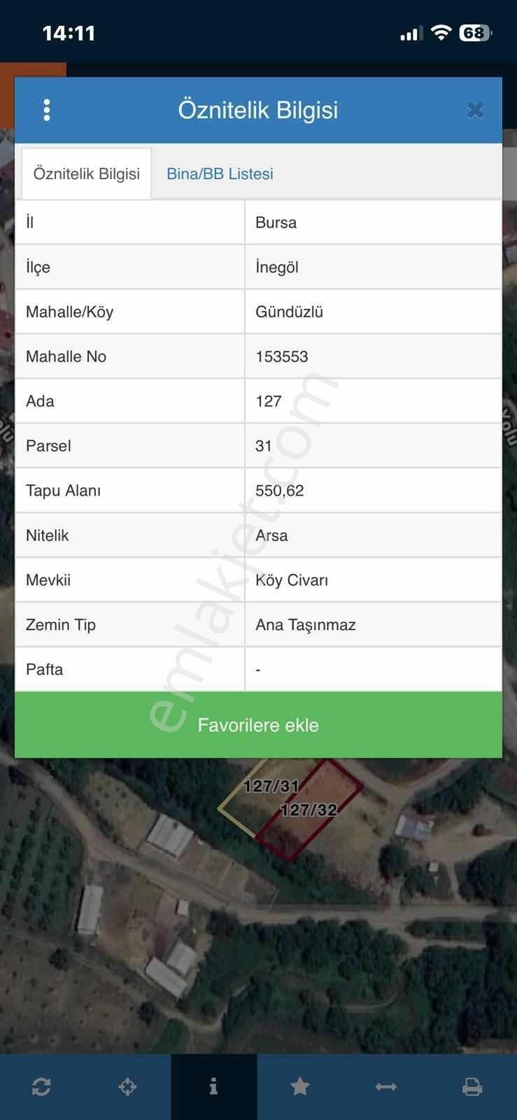 Anka Gayrimenkul'den Gündüzlü Mah.550m2 Satılık Arsa - Görsel 2