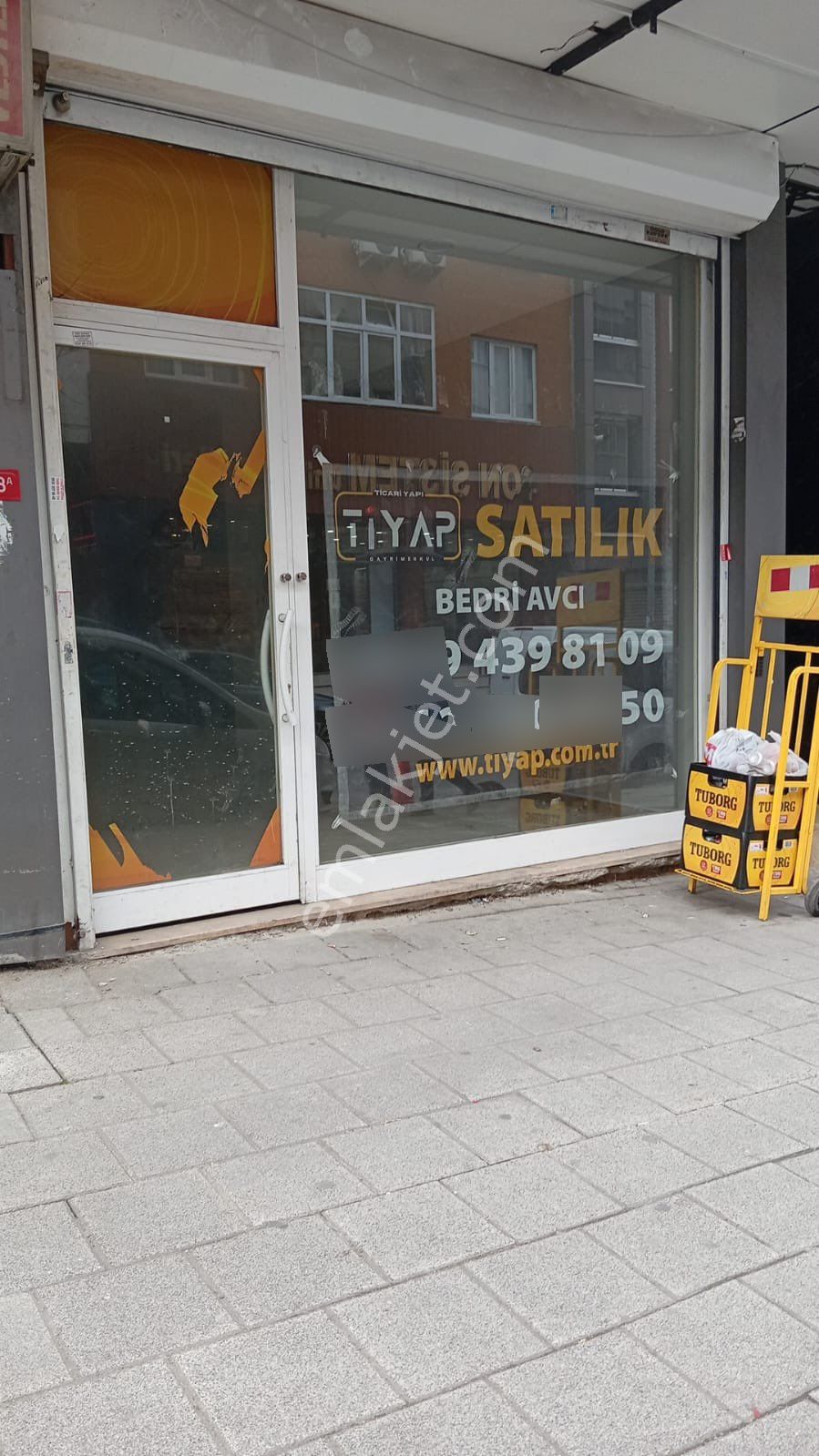 Tiyap Dan İkitelli Atatürk Mahallesi'nde Satılık 39m2 Boş Dükkan