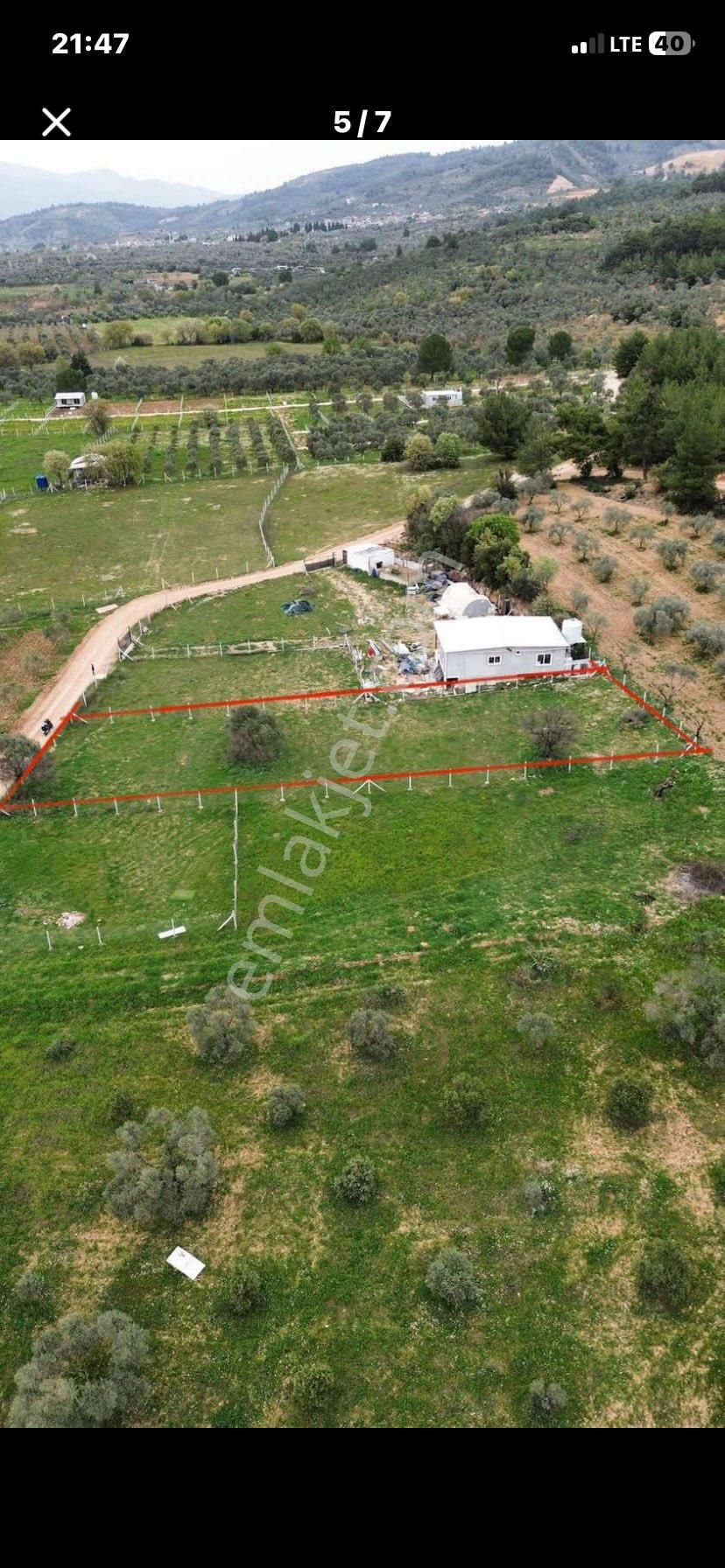 Torbalı Dirmil Küyünde 850 M2 Satılık Uygun Fiyatlı Harika Bahçe - Görsel 7