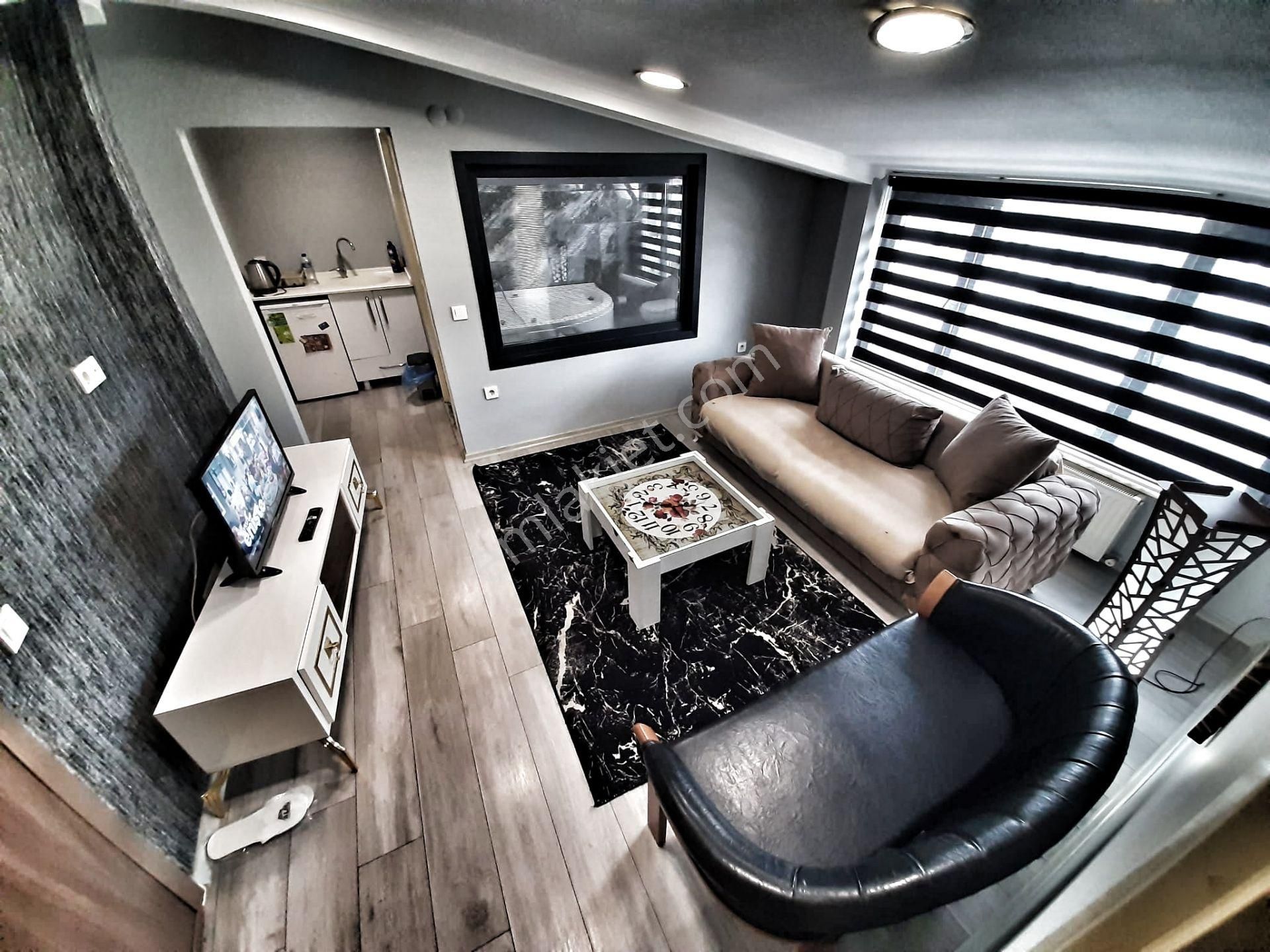 Alme Suiteden Yeni Adliye Arkası E5-metro Yakını 2 Kişilik 1+1 Lüks Jakuzili Suiteler - Görsel 14