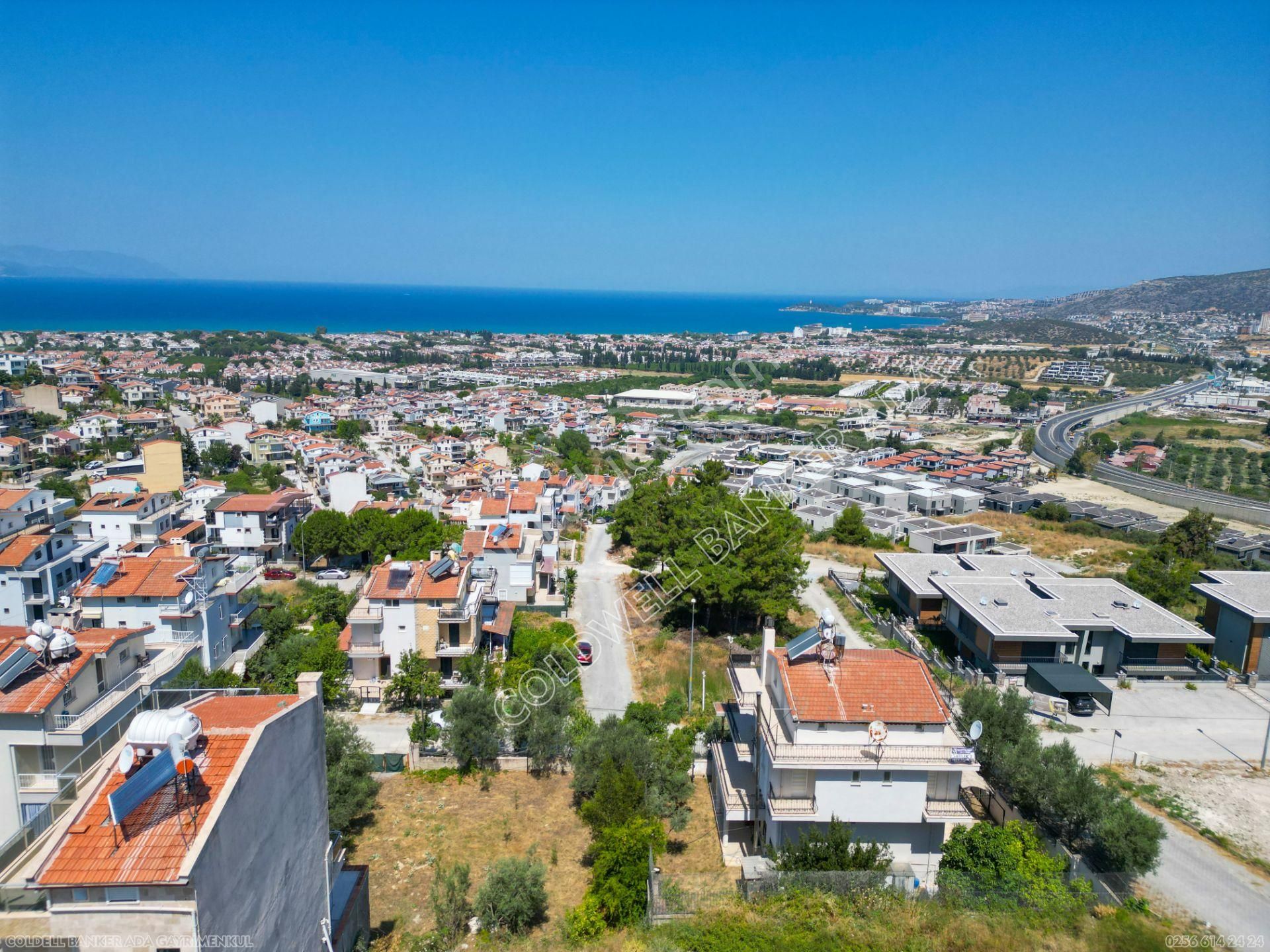 Kuşadası Karaova'da Deniz Manzaralı, İmarlı Arsa (220m²) - Görsel 8