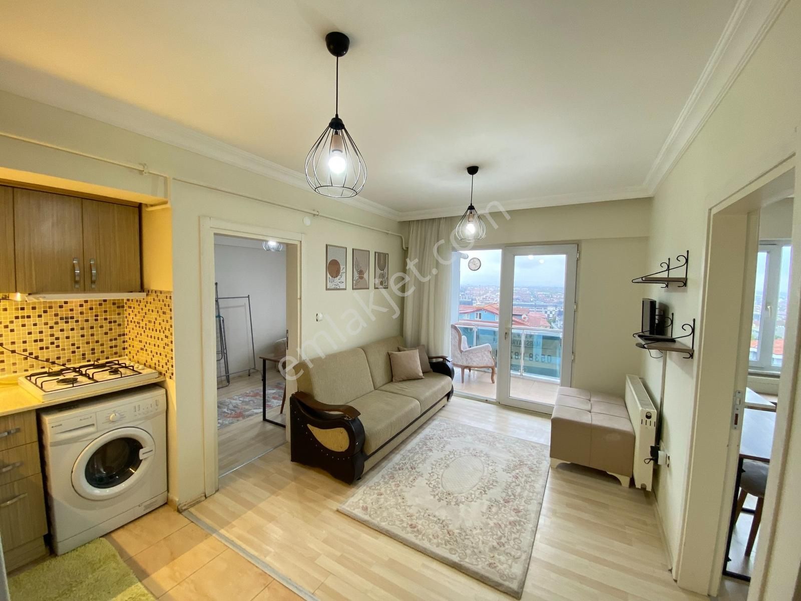 Medar Hastanesi Yakını,şehir Manzaralı 2+1 Eşyalı Kiralık Daire