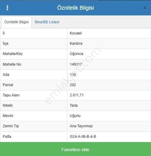 Kandıra Üğümce Köyünde 2611 M² Tarla - Görsel 3