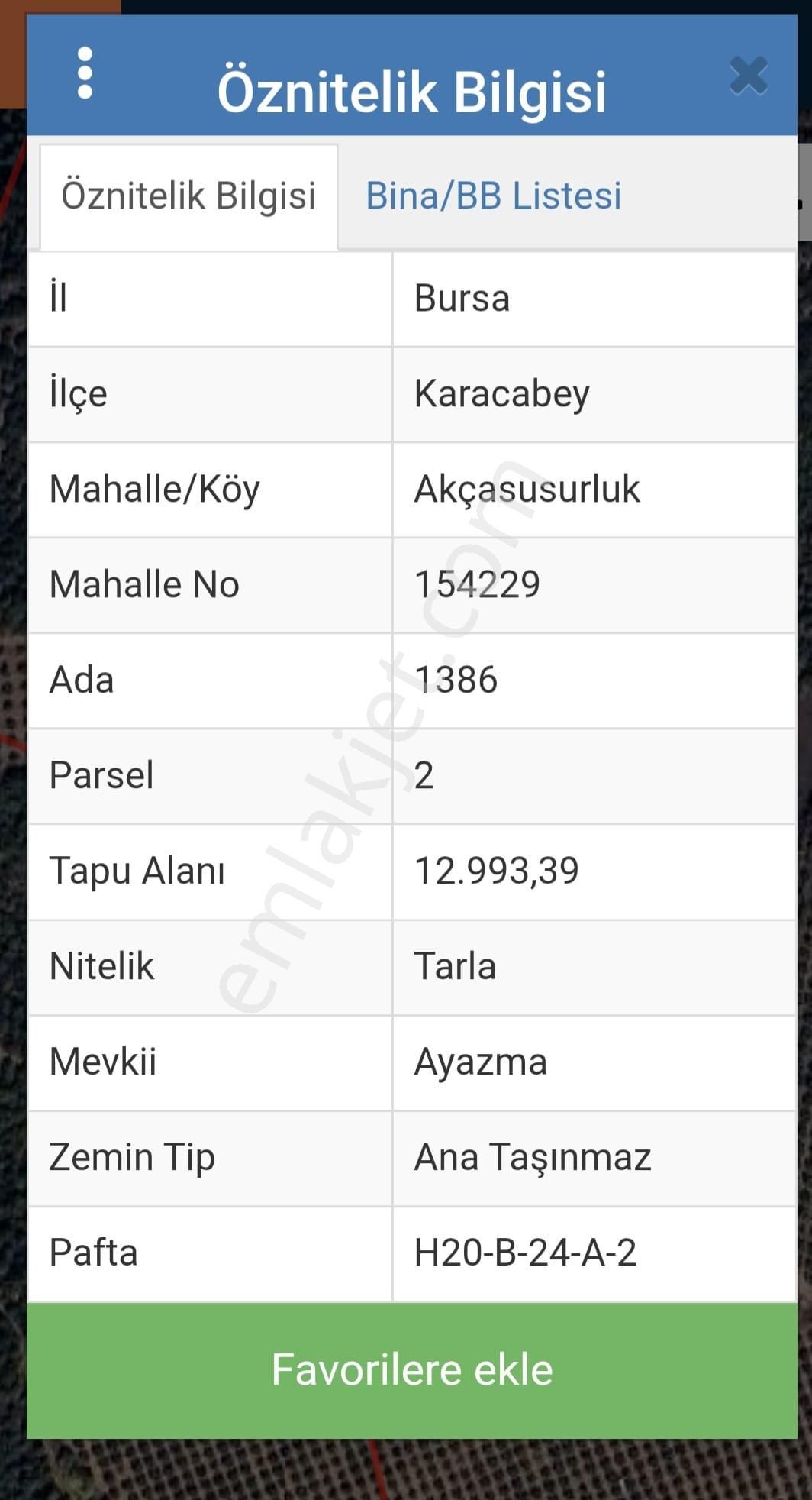 Bursa Karacabey Akçasusurluk Ta Çok Kıymetli Satılık Tarla - Görsel 4