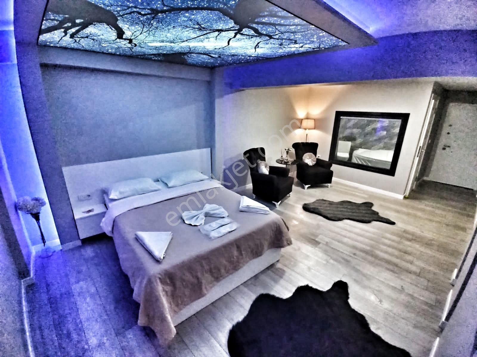 Boğa Ve Rıhtıma 5dk Yürüme Mesafesinde Jakuzili Lüks 1+0 Studıo Suite - Görsel 10