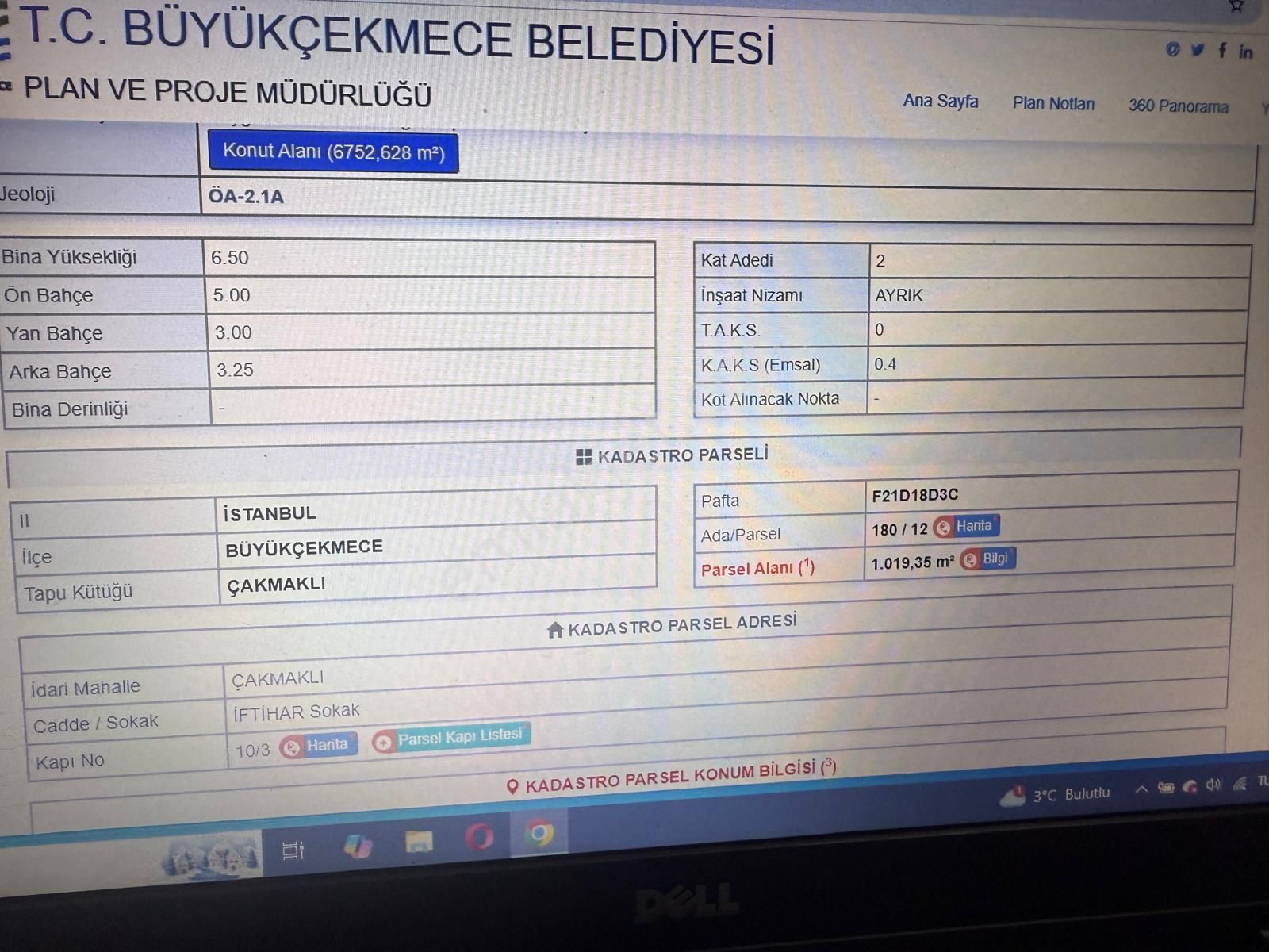 Büyükçekmece Çakmaklı'da 1.019 M² Villa İmarlı Arsa - Görsel 3