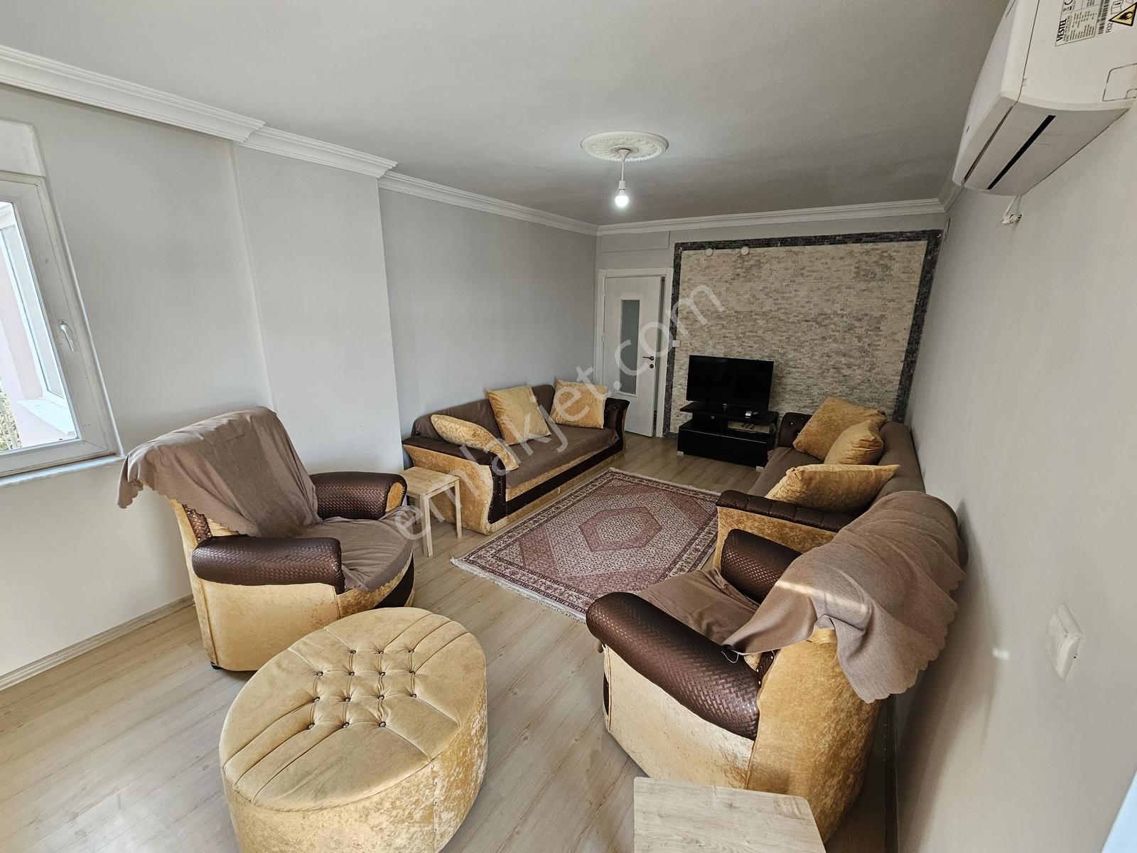 A K Mutludan Kültür Kafelerde Eşyalı 3+1 Daire 2 Mart Teslim