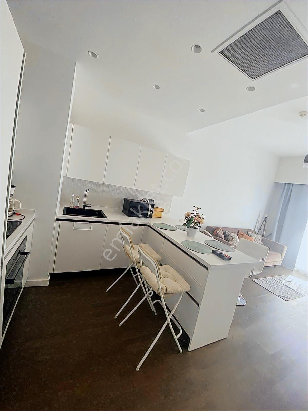 Folkart Vega'da Eşyalı Şehir Cephe 1+1 Kiralık Daire - Görsel 7