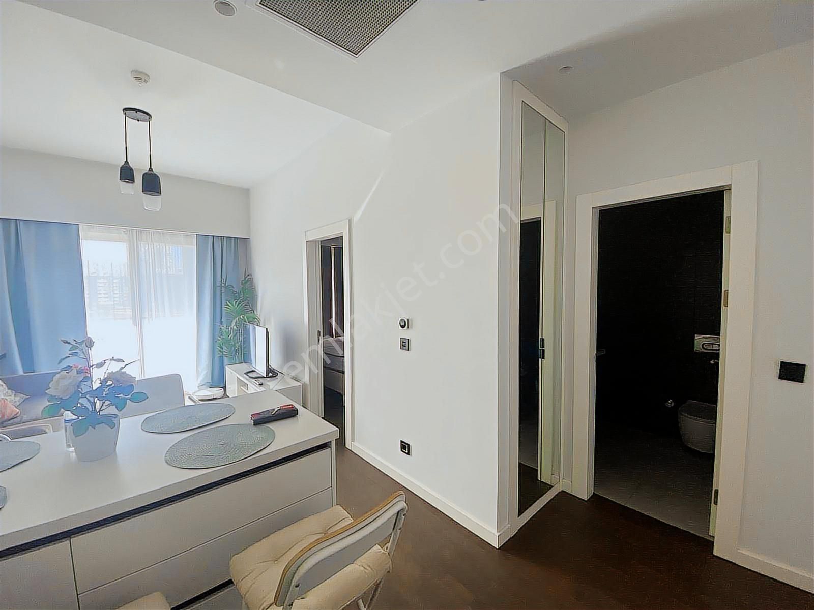 Folkart Vega'da Eşyalı Şehir Cephe 1+1 Kiralık Daire - Görsel 6