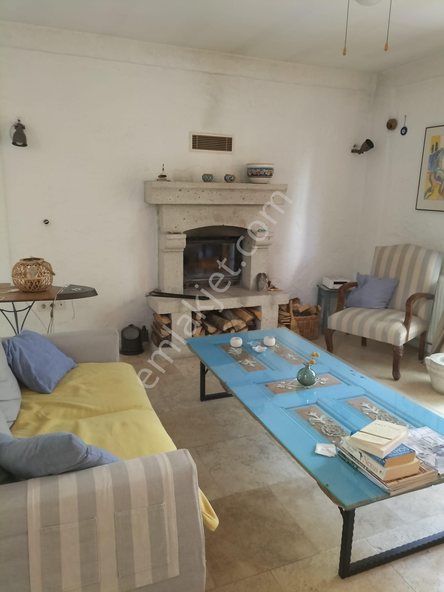 Alaçatı Merkezde Havuzlu Site İçerisinde Satılık Taş Ev - Görsel 7