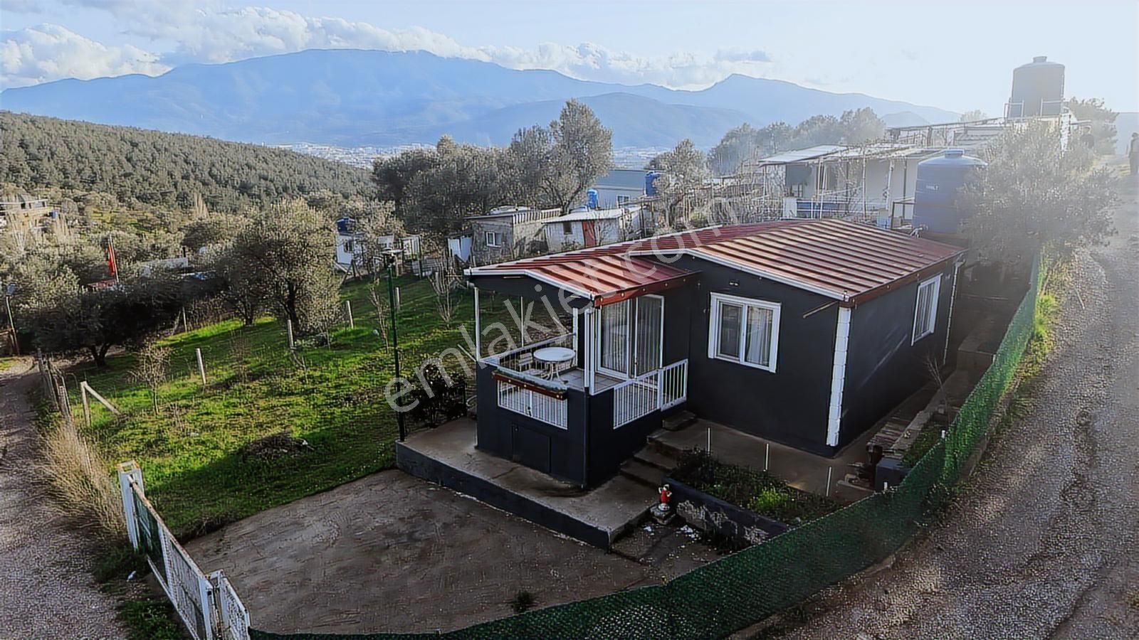 Damlacık'ta 500m² Yolu Açılmış Manzaralı Tapulu Evli Bahçe - Görsel 4