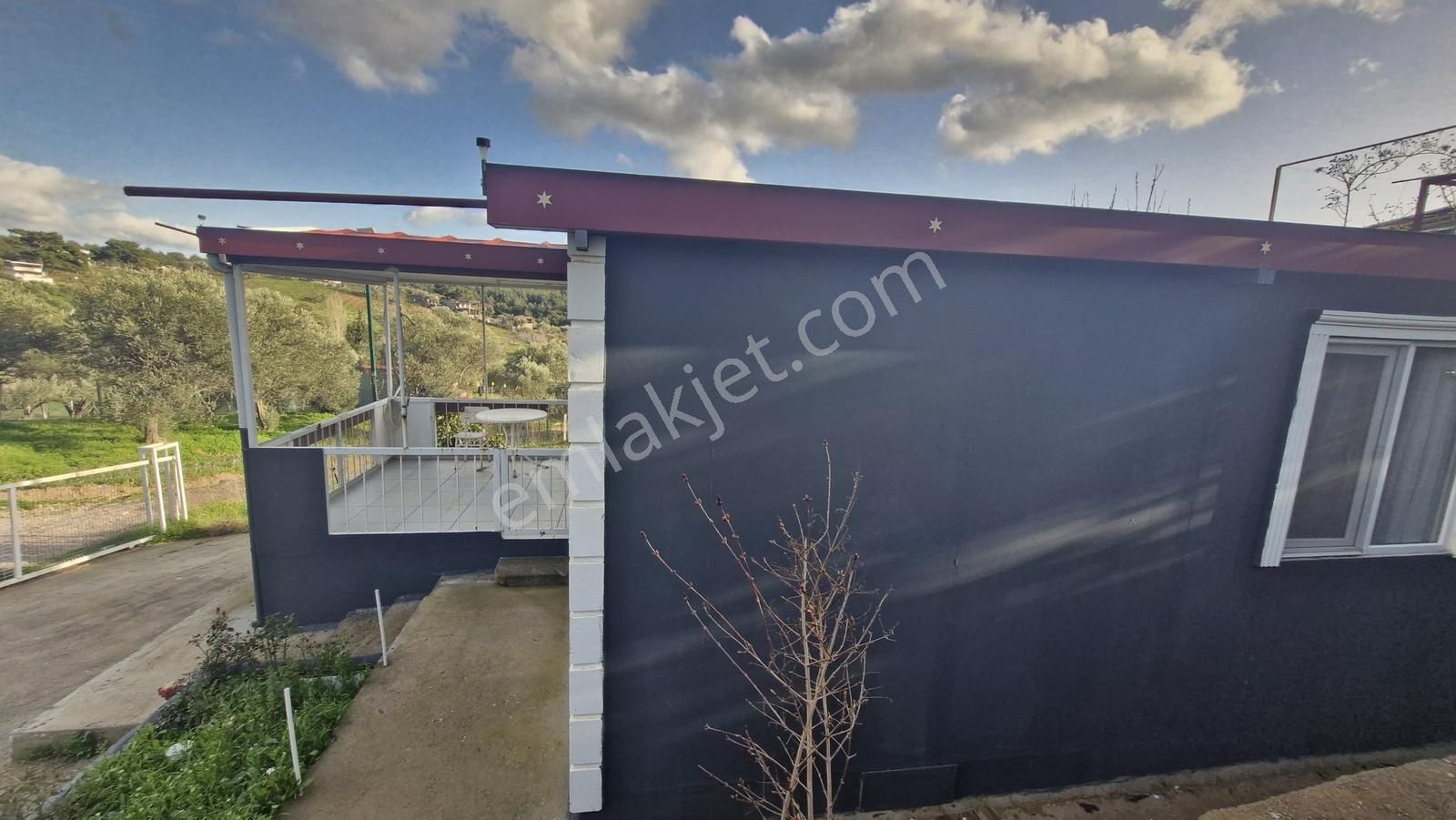 Damlacık'ta 500m² Yolu Açılmış Manzaralı Tapulu Evli Bahçe - Görsel 2