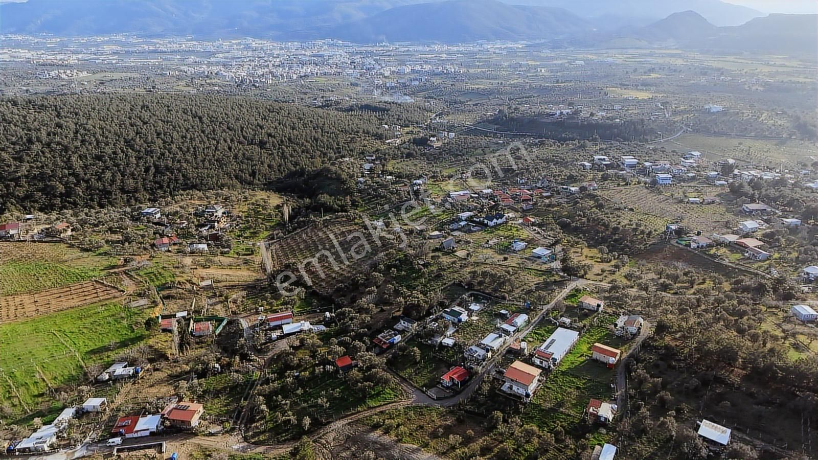 Damlacık'ta 500m² Yolu Açılmış Manzaralı Tapulu Evli Bahçe - Görsel 12