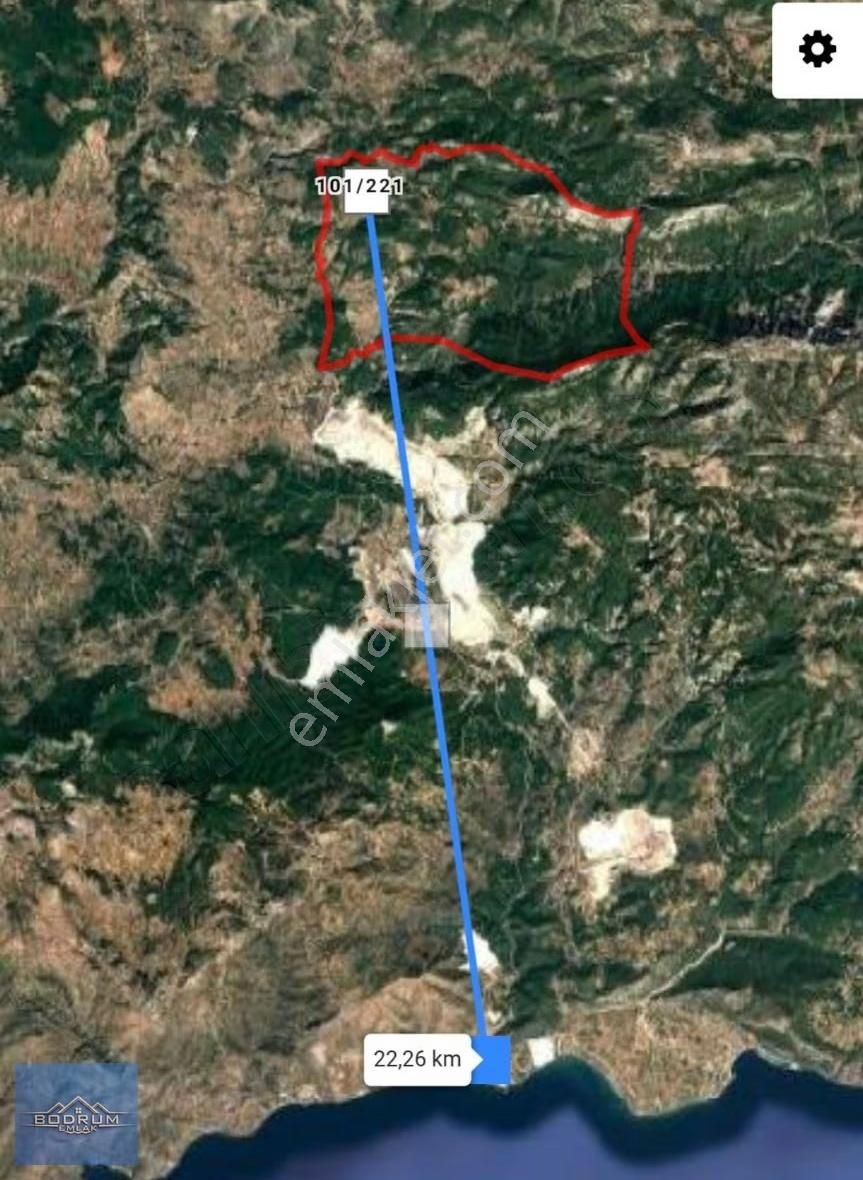 Milas Kayaderesi 4.660m2 Arazi Yolu Var - Görsel 2