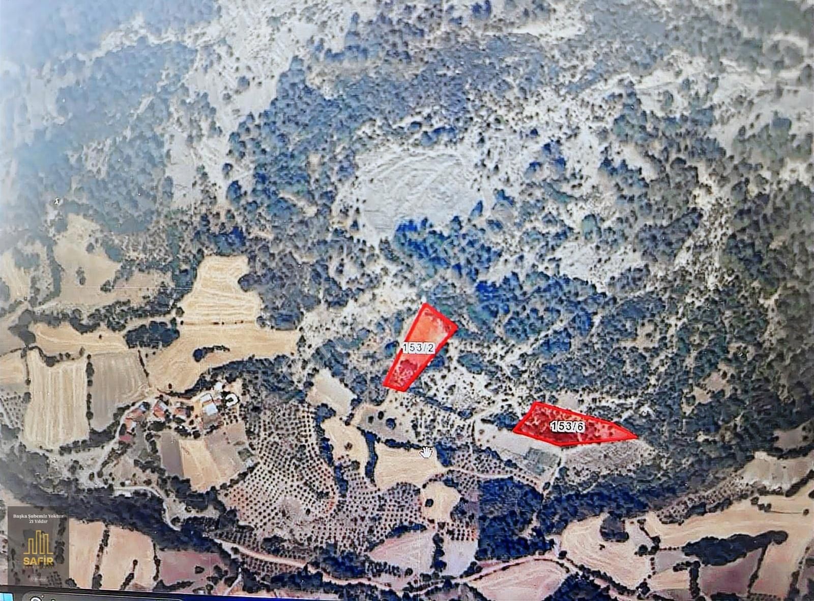 Muğla Menteşe Gazallerde Satılık 6357m2 2 Adet Köye Yakın Tarla - Görsel 6