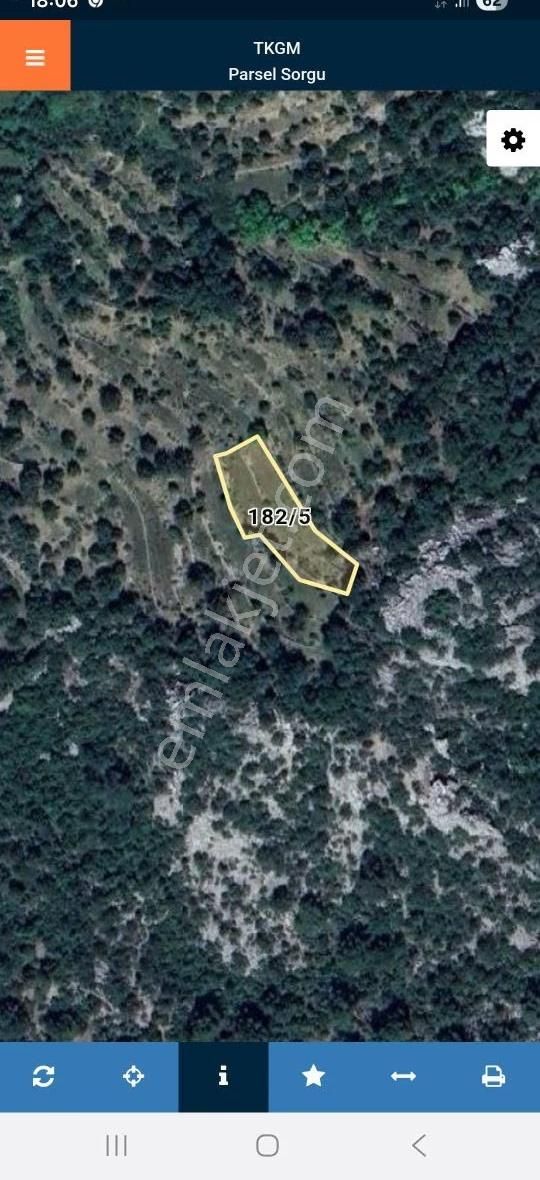 Antalya Akseki Erenyaka Mah Da Satılık 1033 M Tarla Satılık Olup