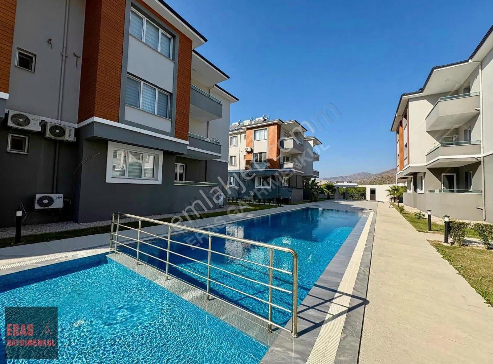 Eras Gayrimenkulden Dalaman'da Yüzme Havuzlu Sitede 1+1 Daire - Görsel 25