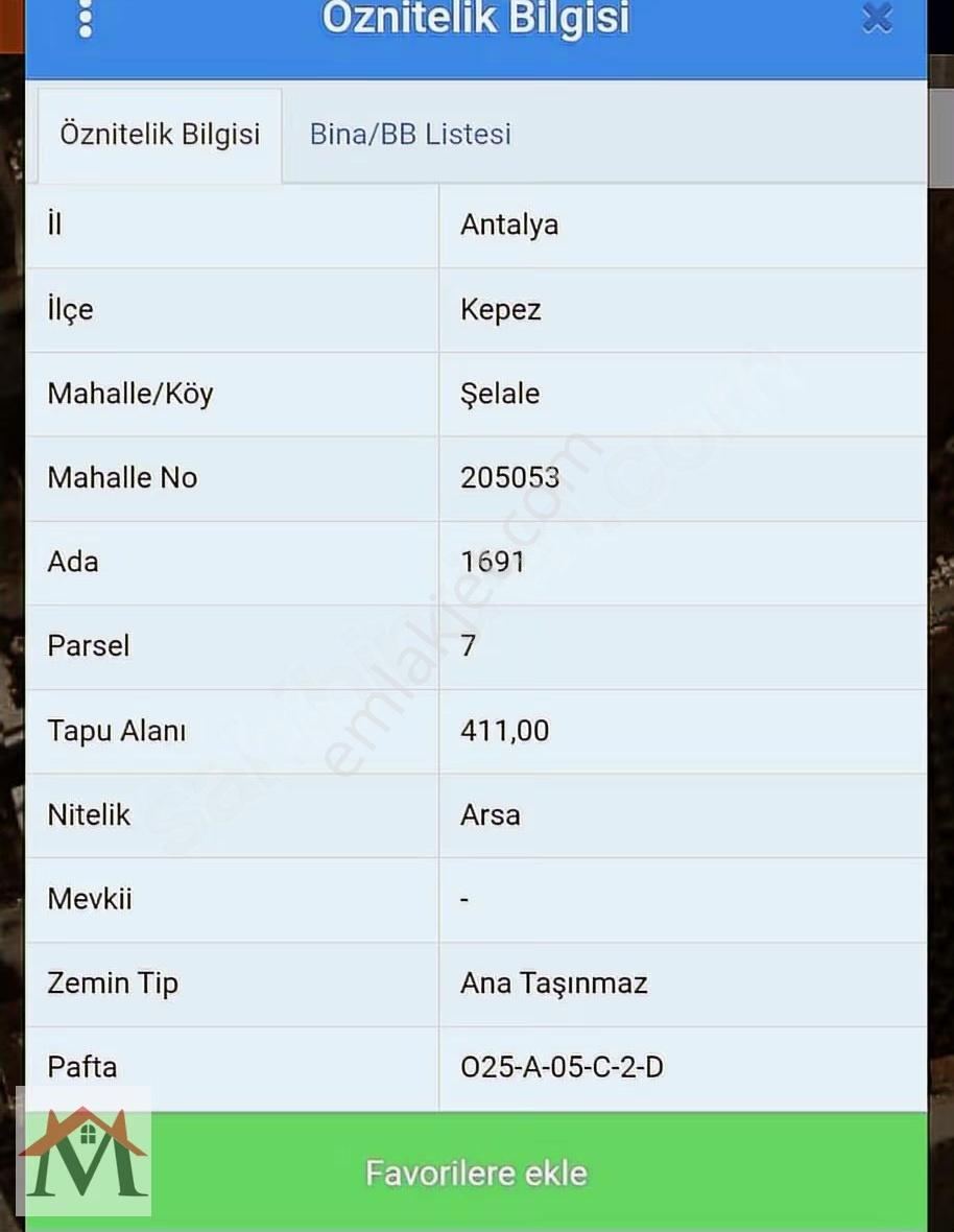 Kepezde Köşe Parsel Konut Arsası - Görsel 2