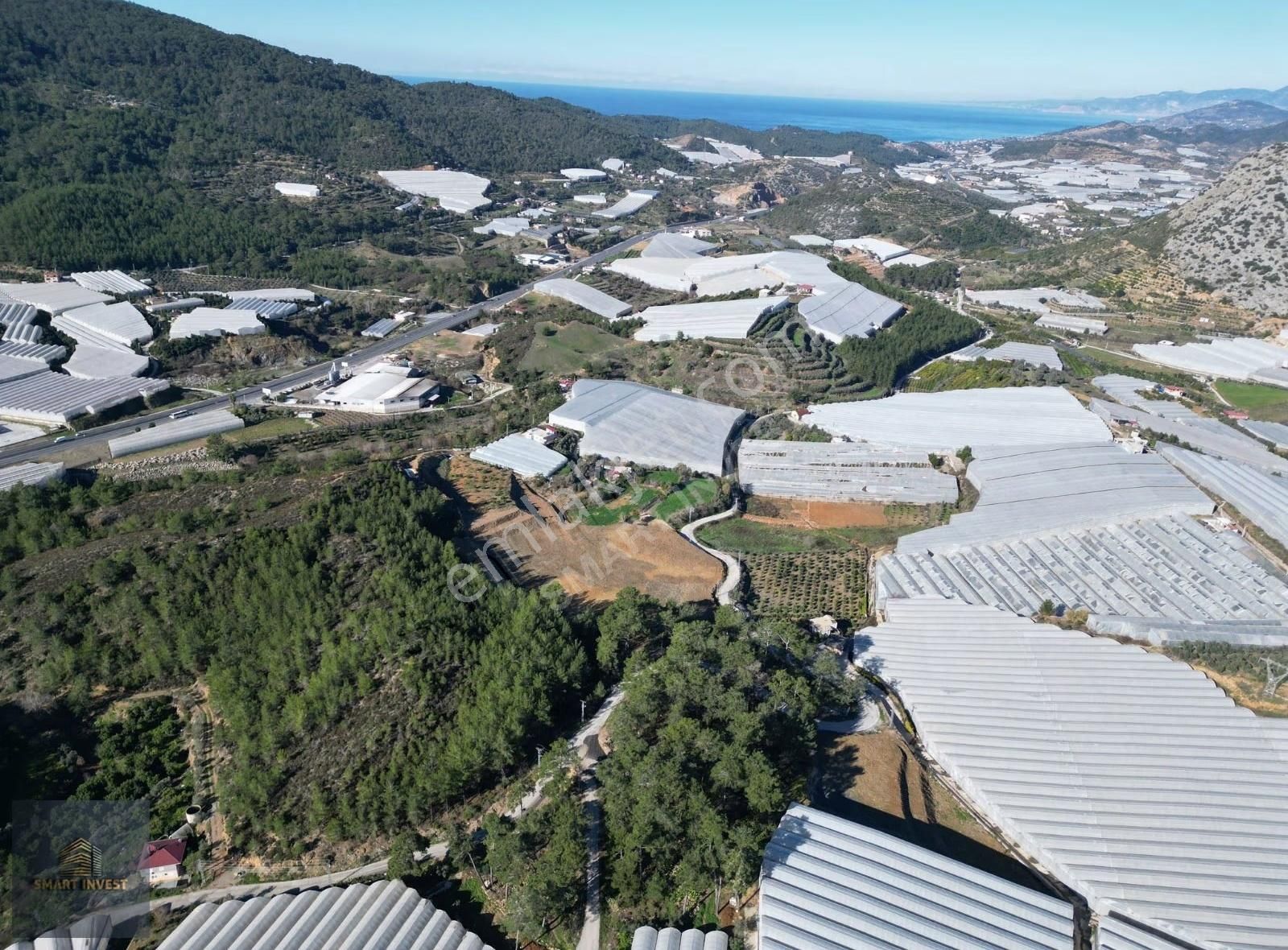 Alanya İmamlı Çevre Yoluna 300m Satılık 12.800 M2 Müstakil Tarla - Görsel 5