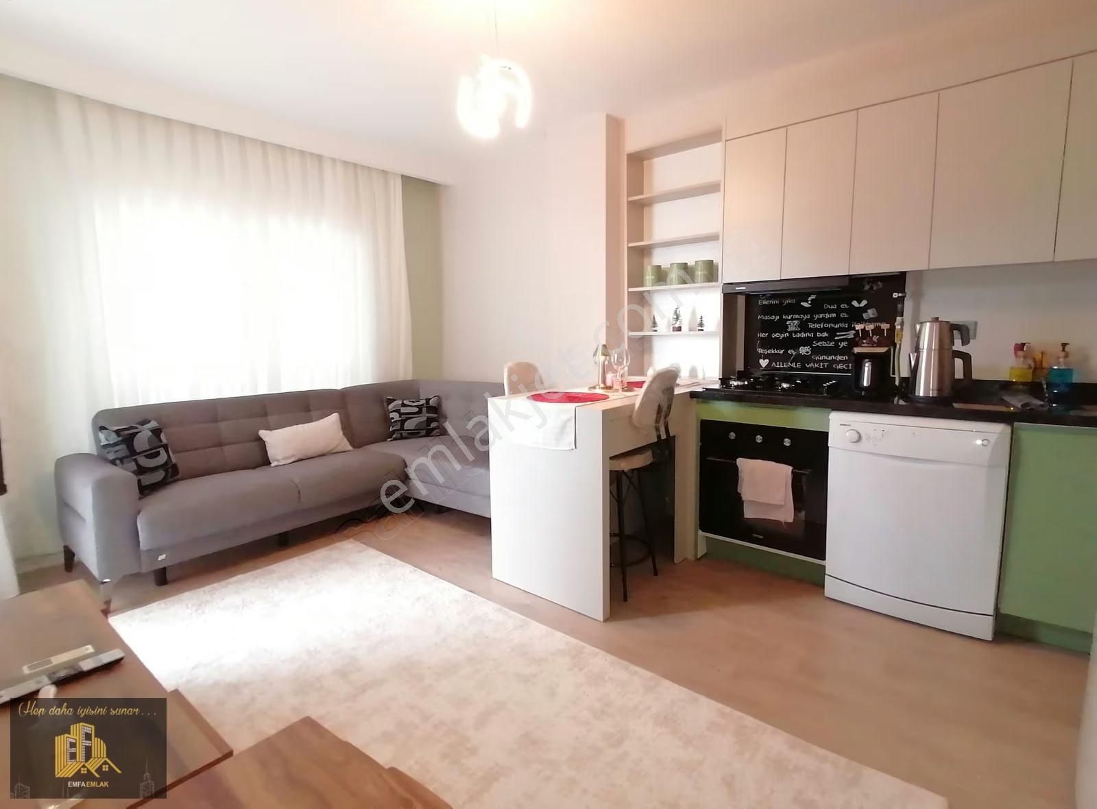 Emfadan Baraj Yolunda D.gazlı Sıfır Ultra Lüks Eşyalı 1+1 Daire