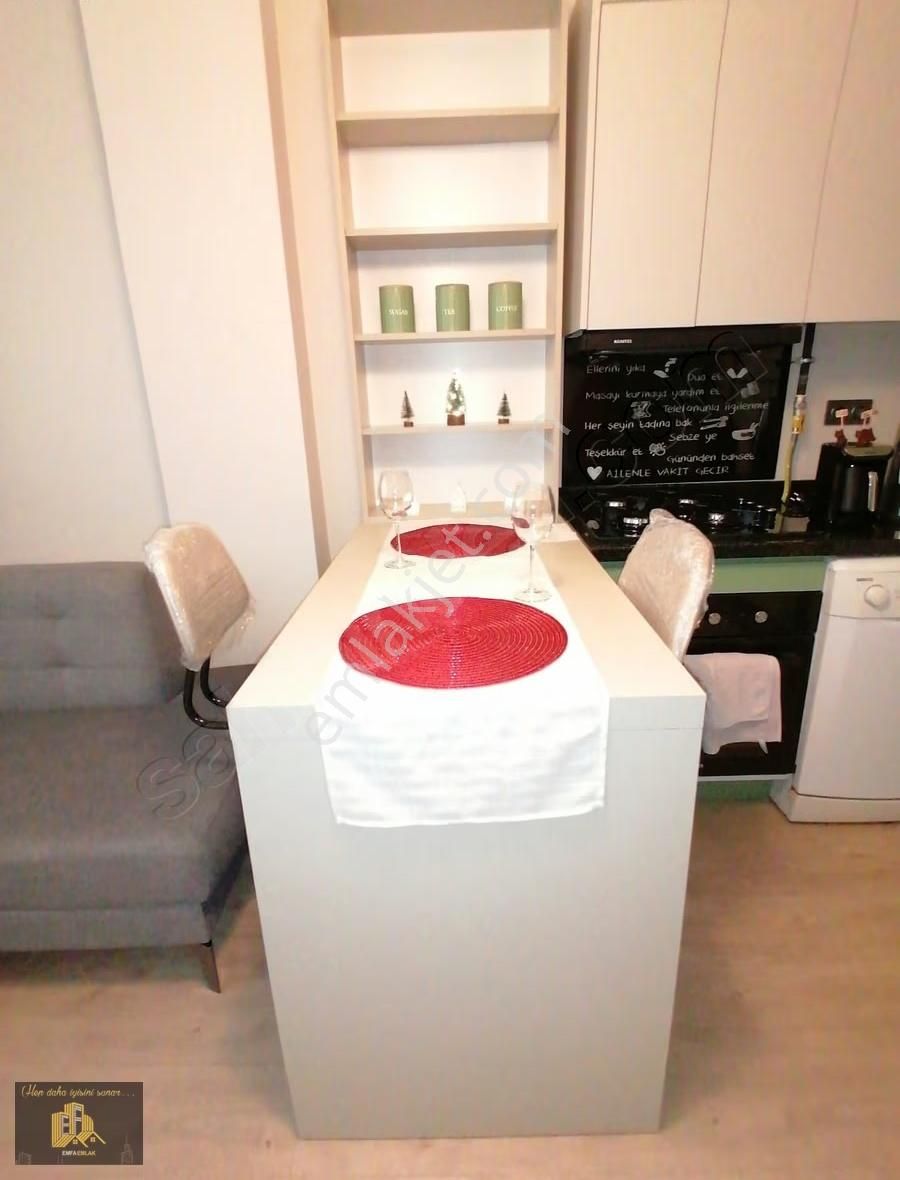 Emfadan Baraj Yolunda D.gazlı Sıfır Ultra Lüks Eşyalı 1+1 Daire - Görsel 7