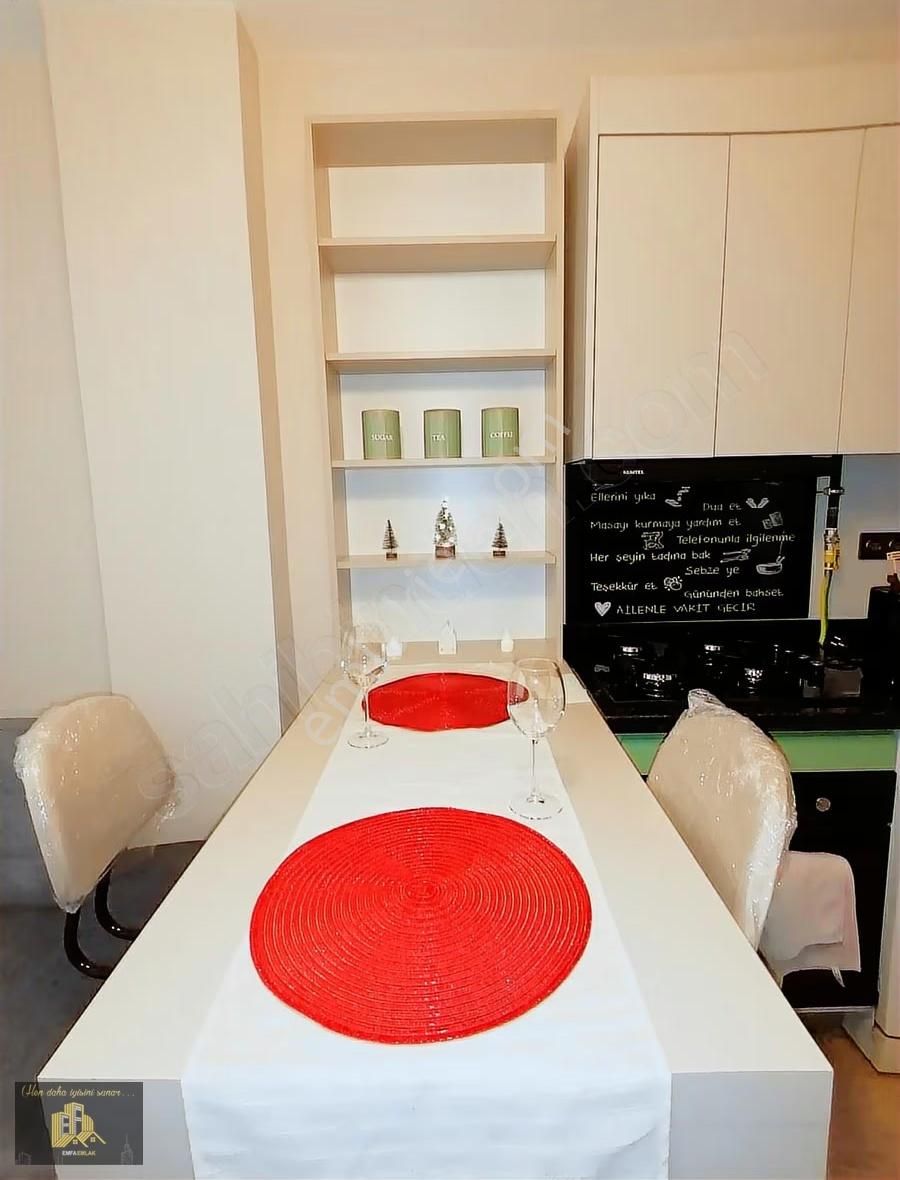 Emfadan Baraj Yolunda D.gazlı Sıfır Ultra Lüks Eşyalı 1+1 Daire - Görsel 28