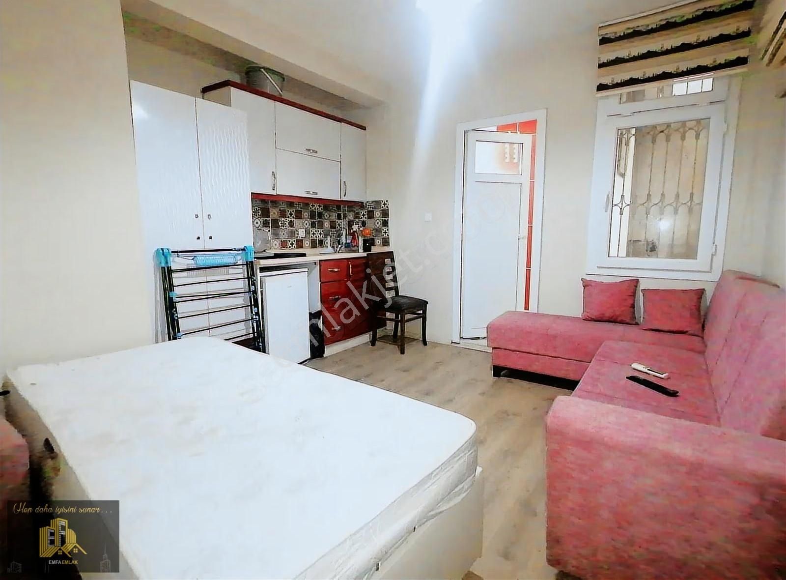 Emfadan B.evlerde Merkezi Konum Full Eşyalı 1+0 Zemin Kat Daire - Görsel 2