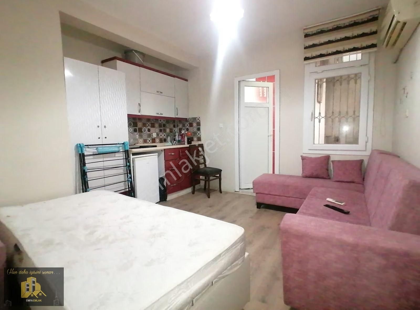 Emfadan B.evlerde Merkezi Konum Full Eşyalı 1+0 Zemin Kat Daire - Görsel 9