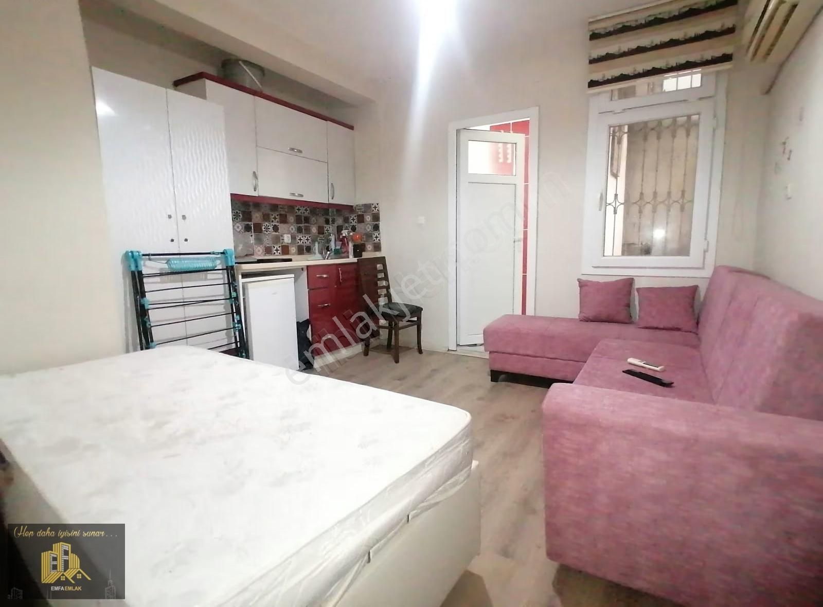 Emfadan B.evlerde Merkezi Konum Full Eşyalı 1+0 Zemin Kat Daire - Görsel 12