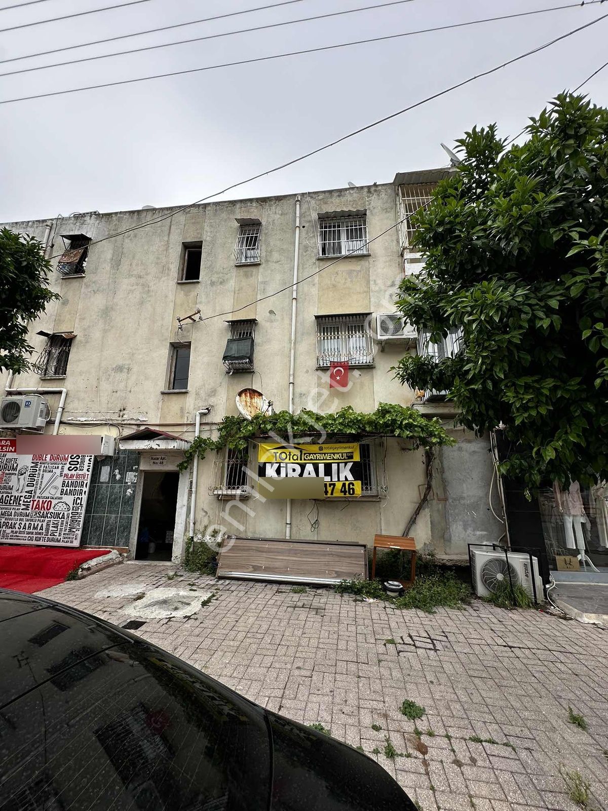 Total'den Belediye Evleri Parkeli Yolda Cazip Kiralık Daire !! - Görsel 7