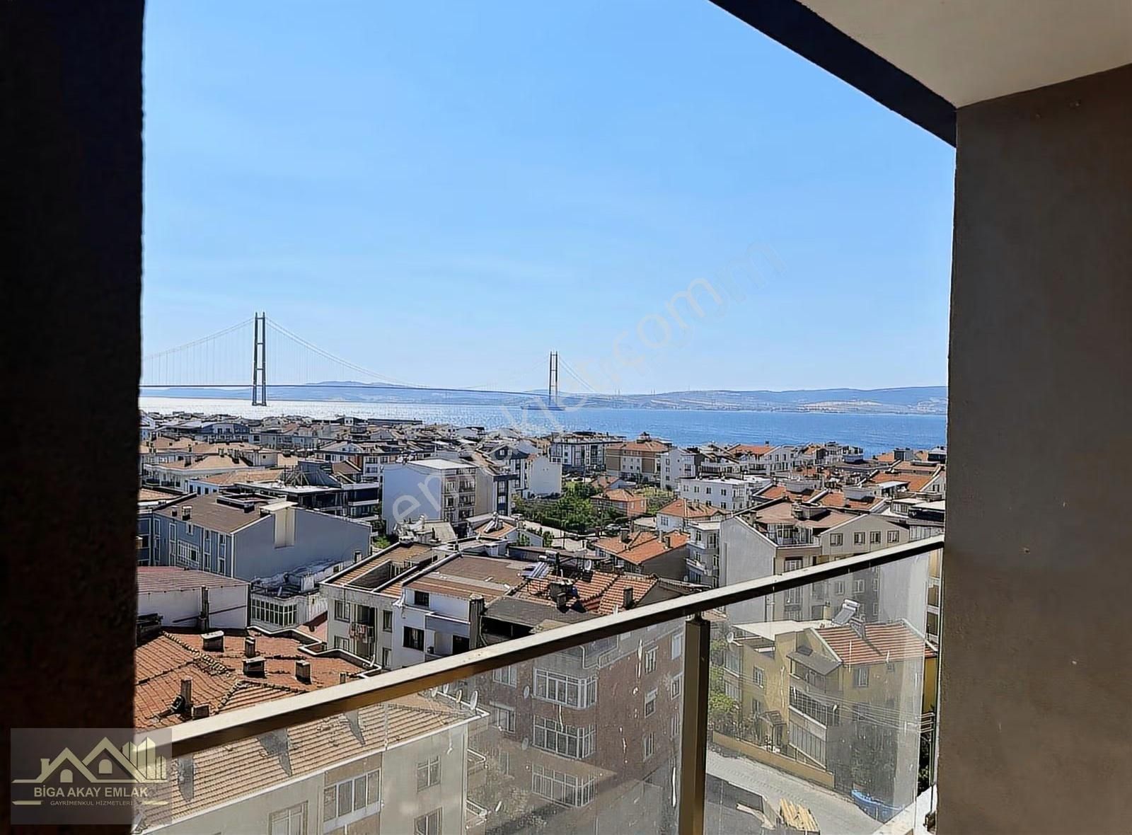 Çanakkale Lapseki Köprü Boğaz Deniz Manzaralı 3+1 Satılık Daire - Görsel 8